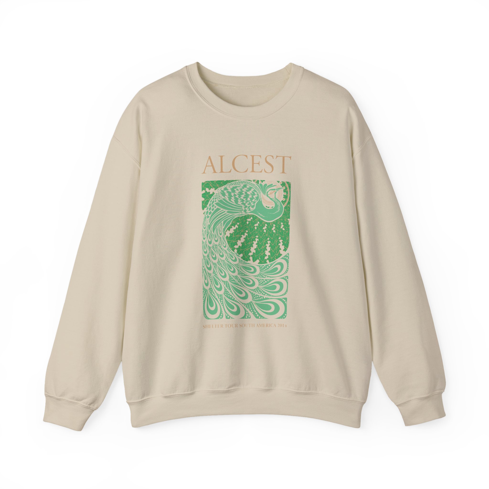 Alcest Shelter Tour South America 2014 Unisex Heavy Blendâ„¢ Crewneck Sweatshirt