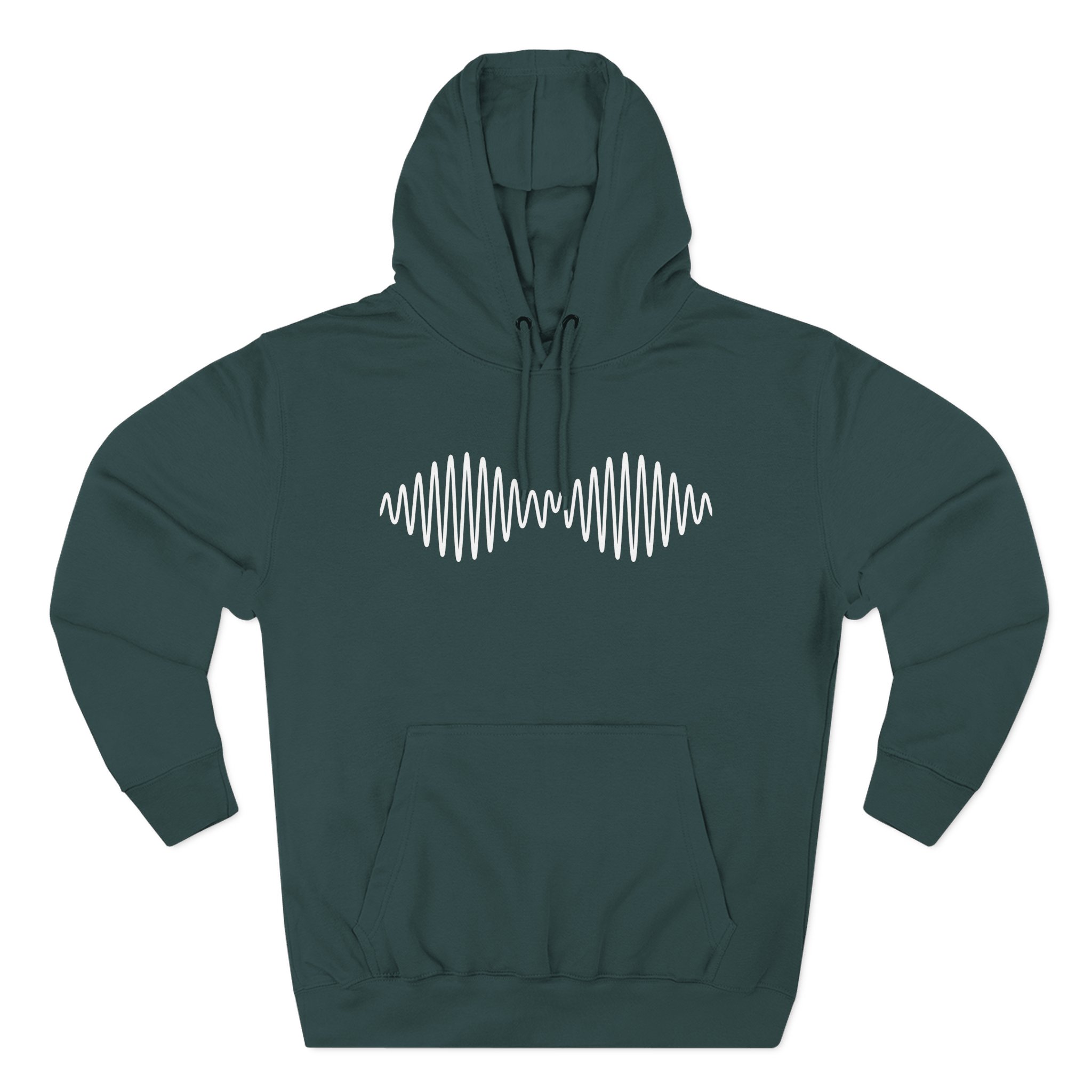 Arctic Monkeys Oscilloscope Logo Three-Panel Fleece Hoodie