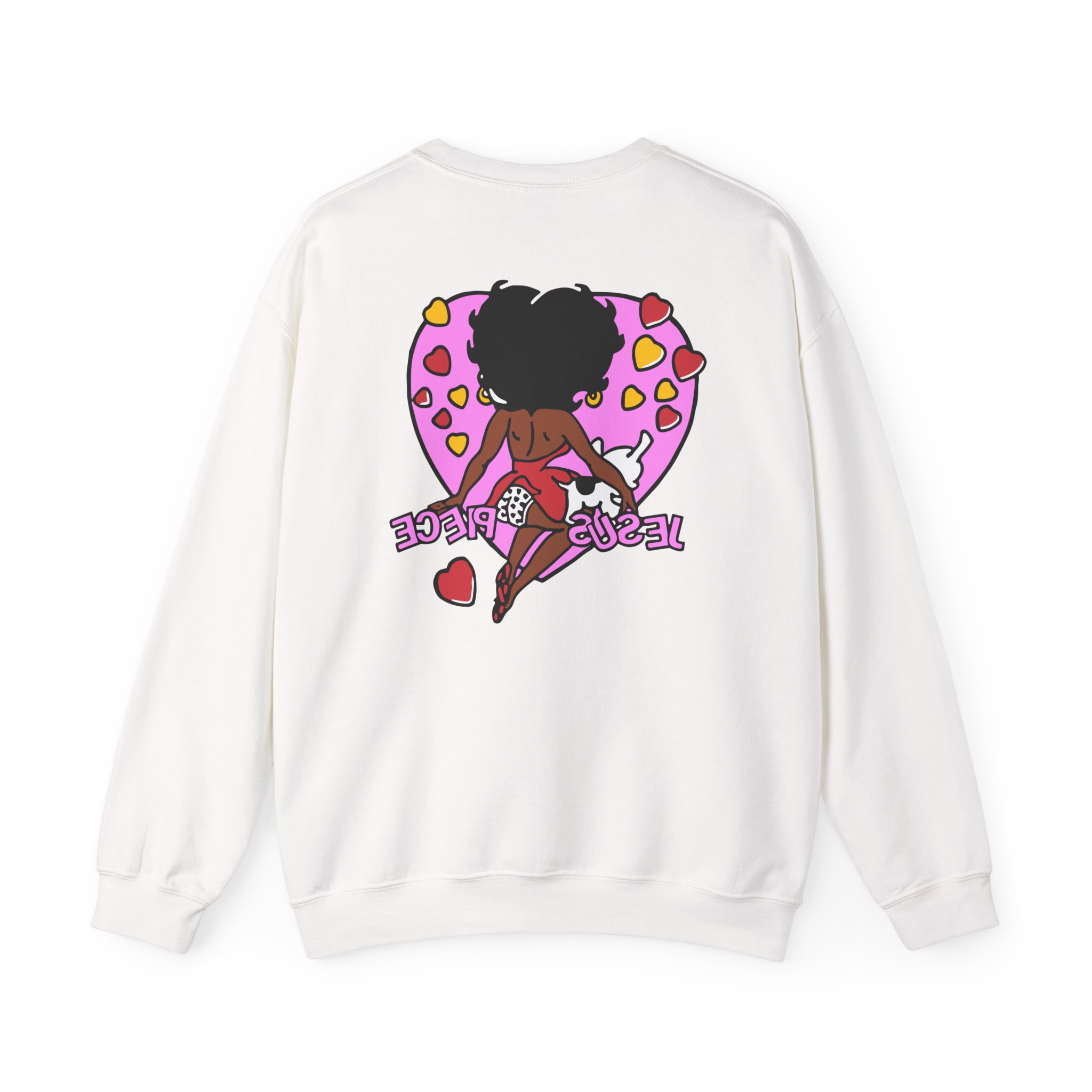 Jesus Piece Betty Unisex Heavy Blendâ„¢ Crewneck Sweatshirt