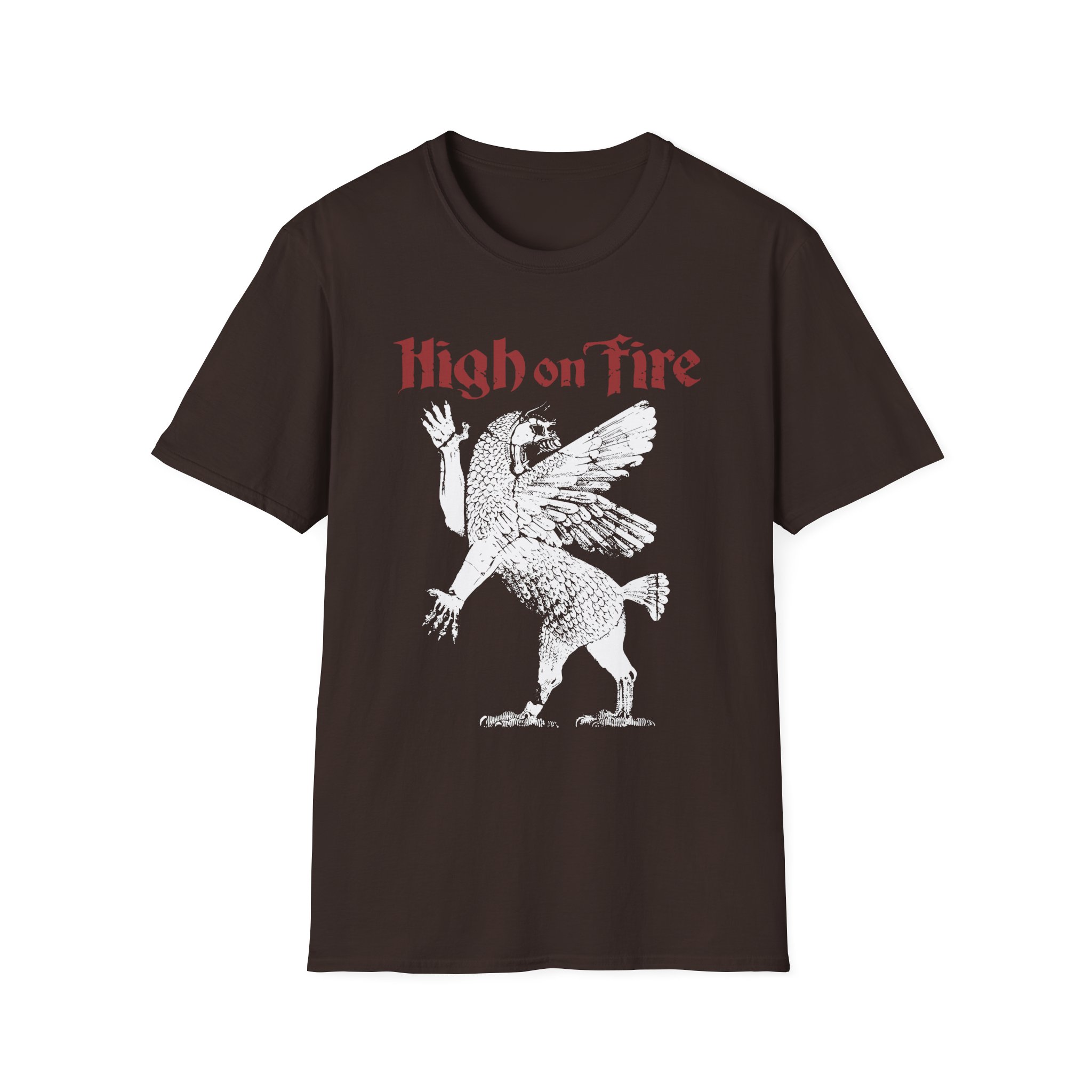 High on Fire Gryphon Unisex Softstyle T-Shirt