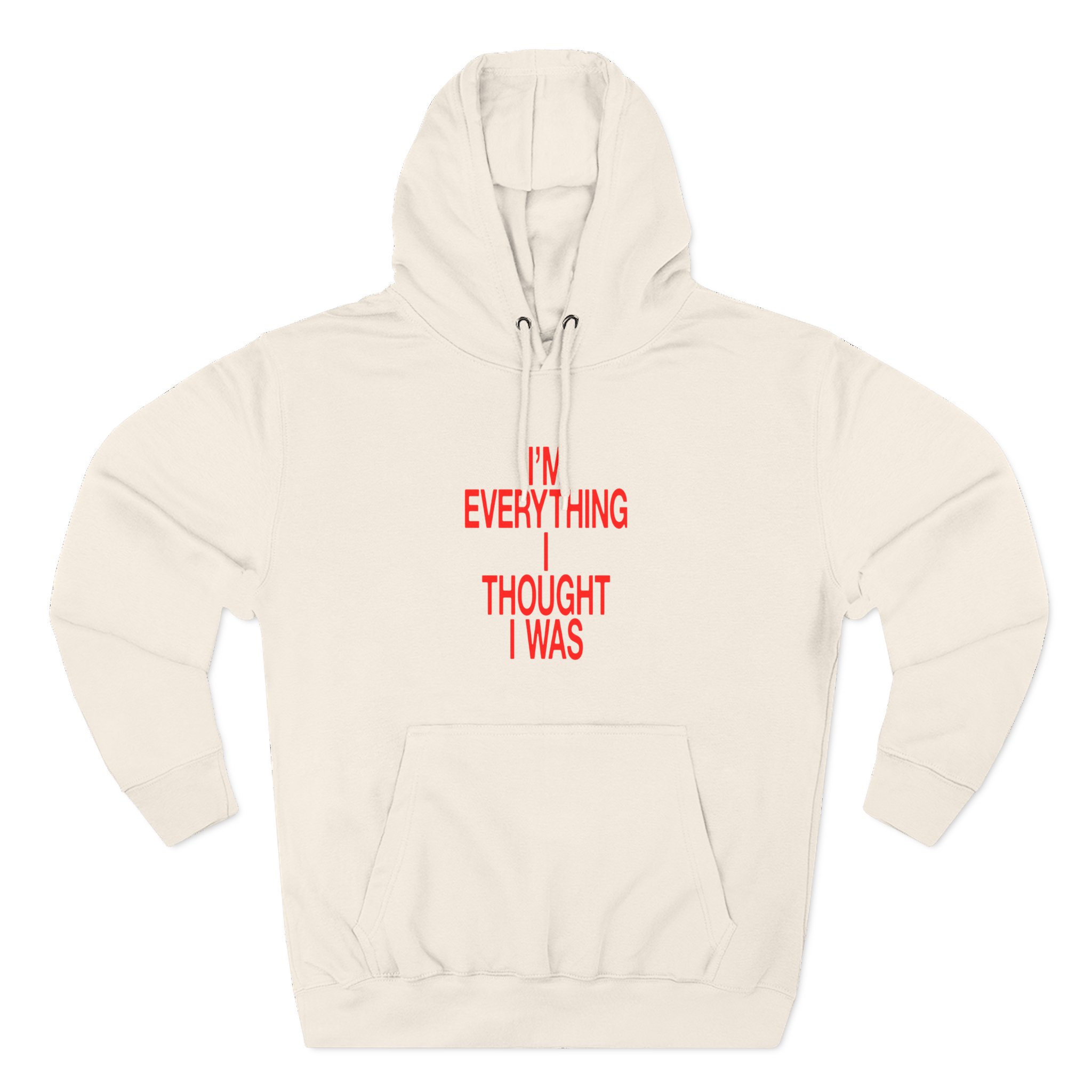 JT Im Everything Three-panel Fleece Hoodie