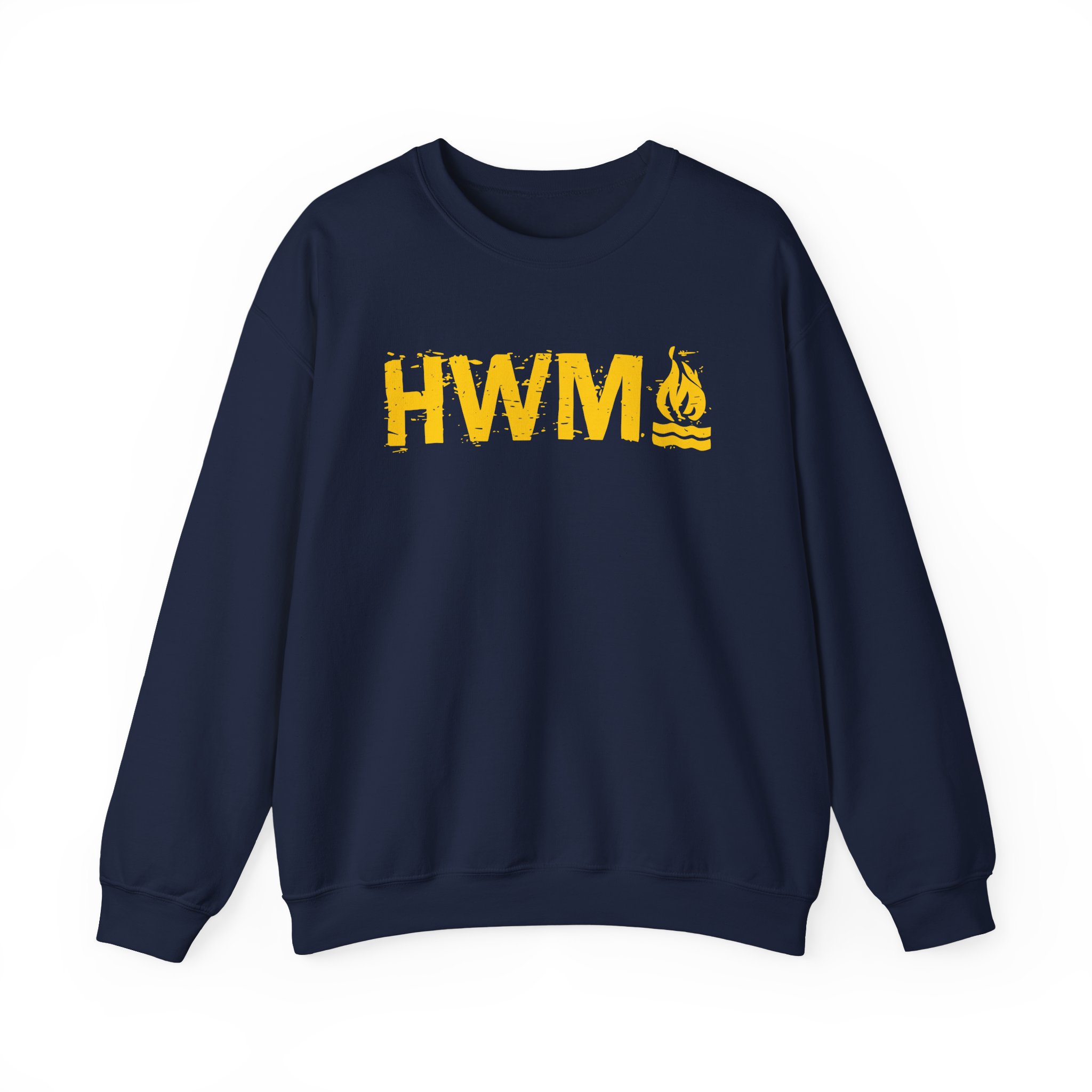 Hot Water Music OG Letter Unisex Heavy Blendâ„¢ Crewneck Sweatshirt