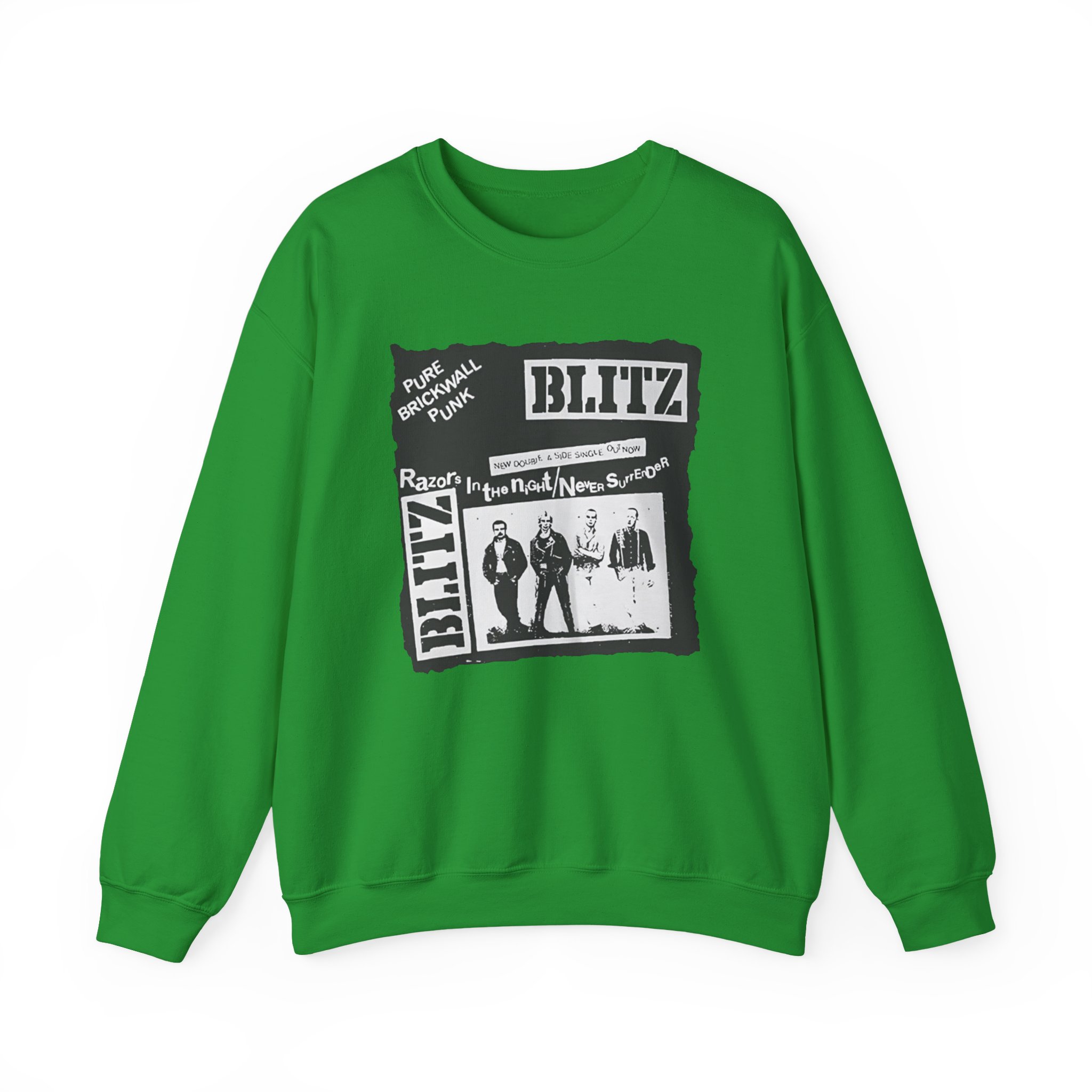 Blitz Pure Brick Wall Unisex Heavy Blendâ„¢ Crewneck Sweatshirt