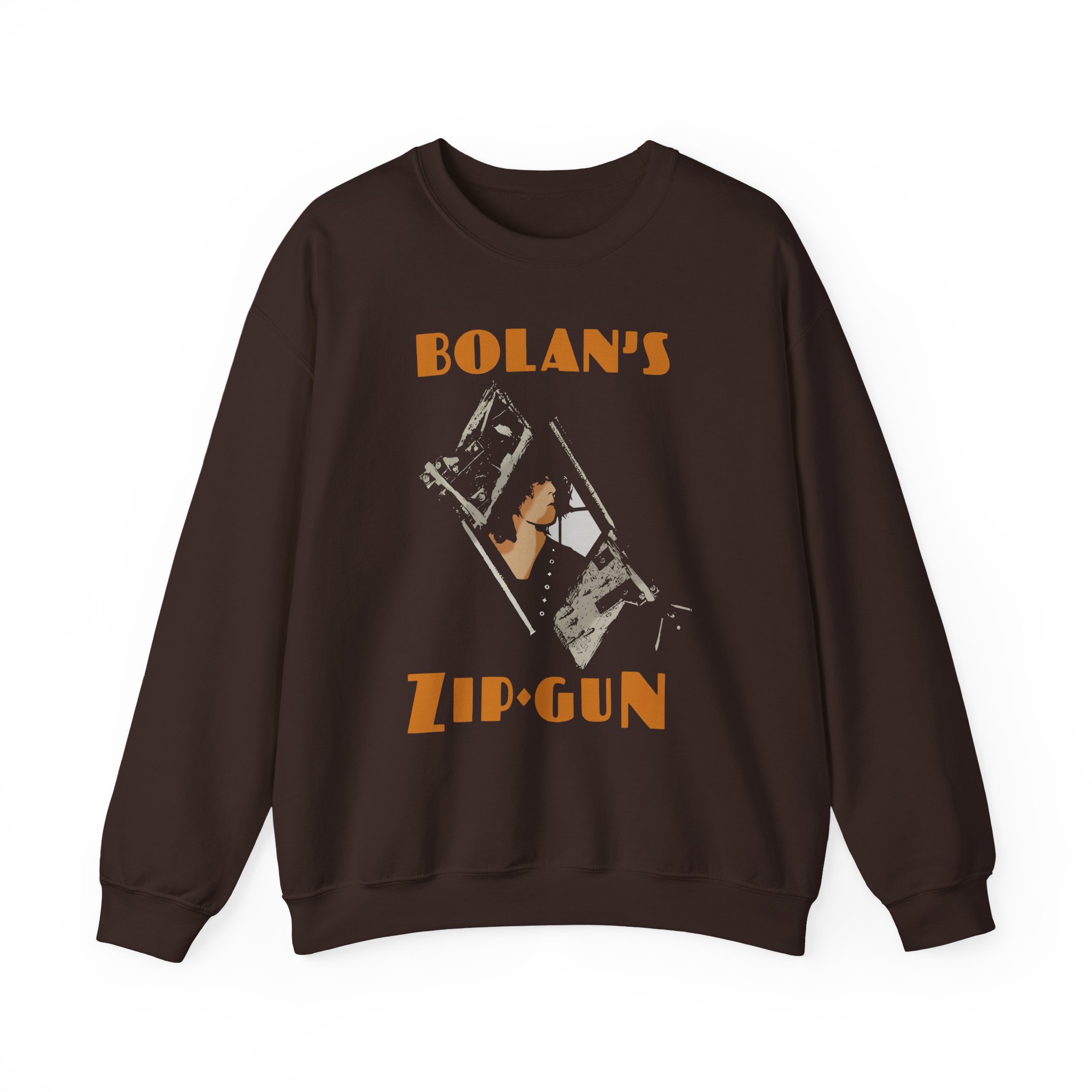 T Rex Zip Gun Unisex Heavy Blendâ„¢ Crewneck Sweatshirt