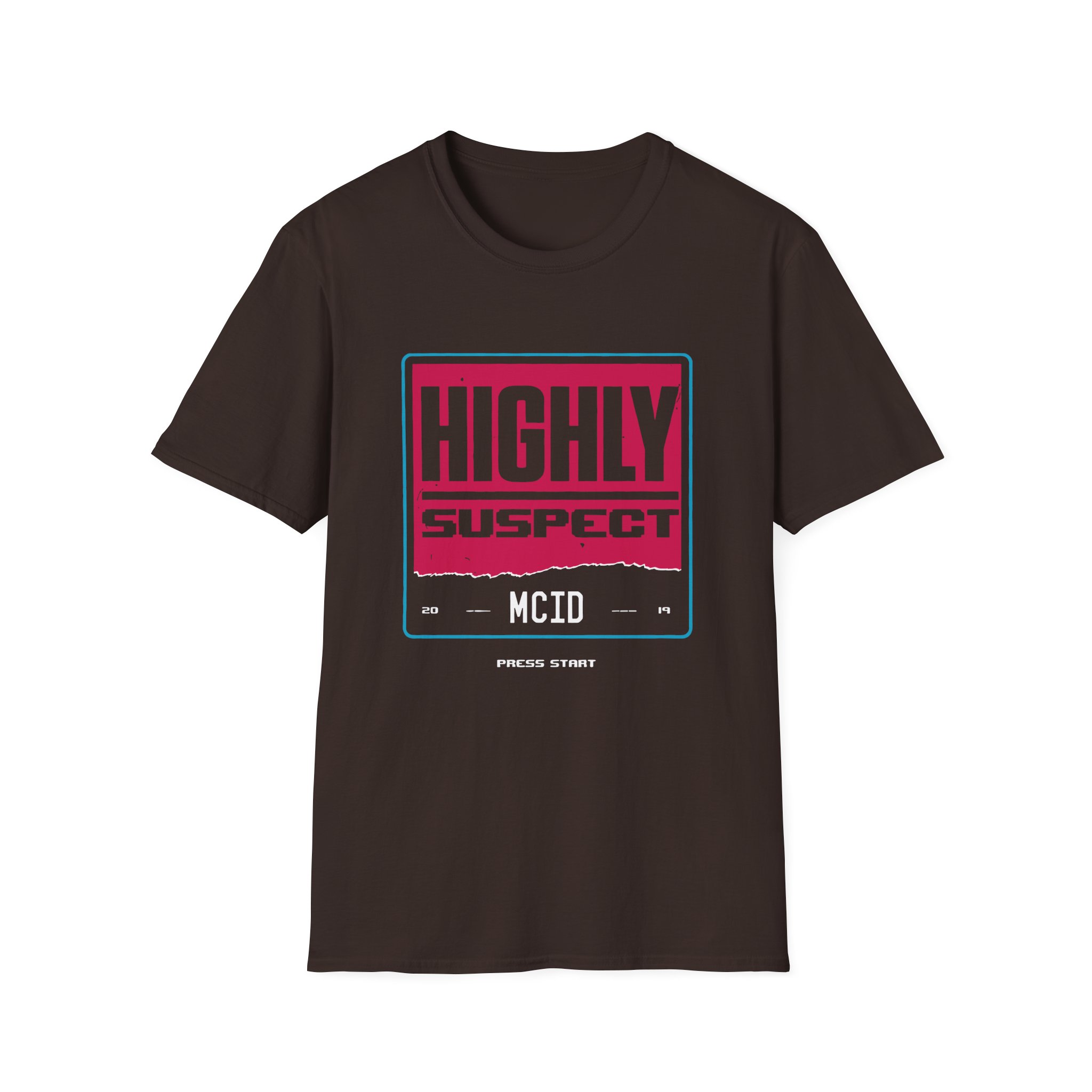 Highly Suspect Press Start Unisex Softstyle T-shirt