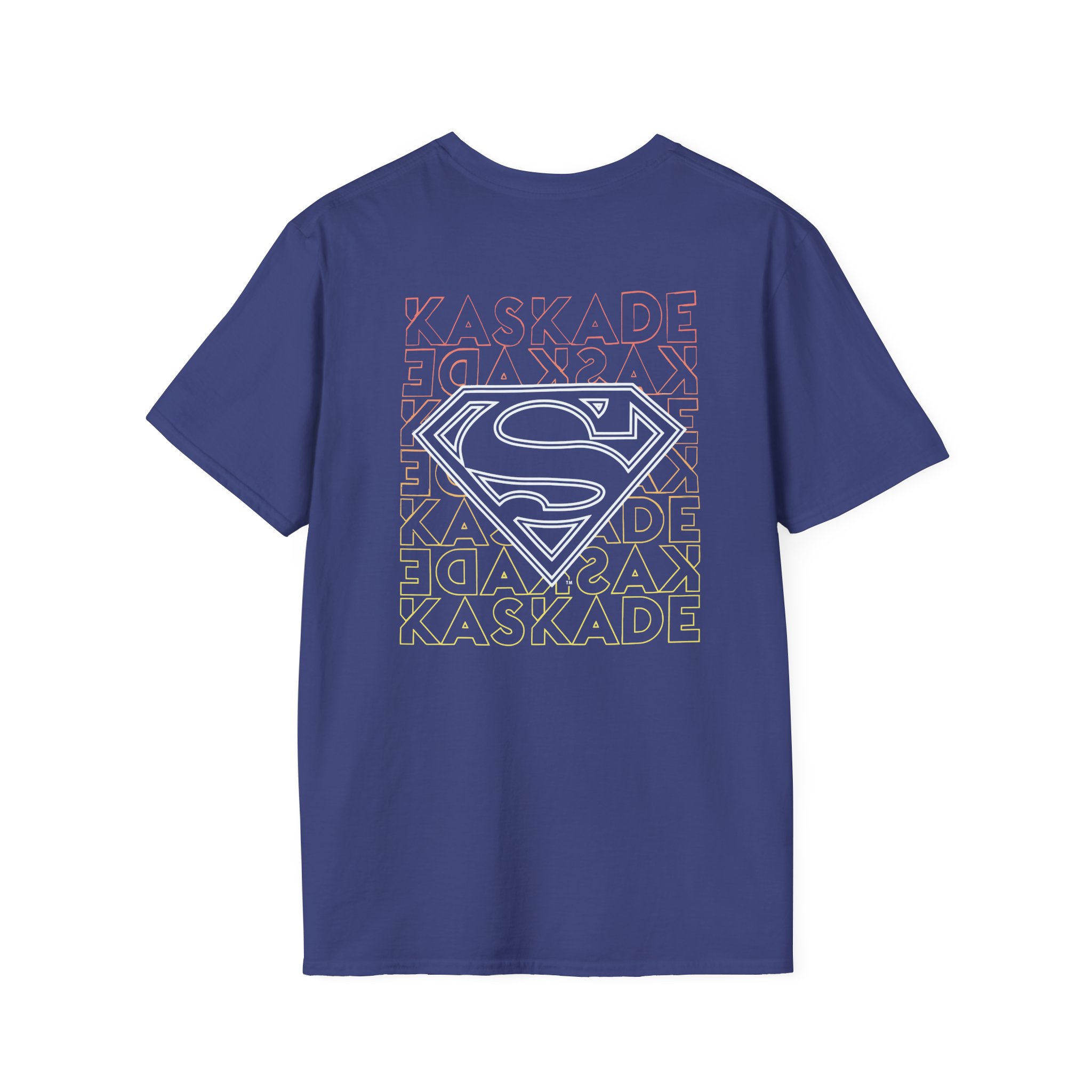 Kaskade X Superman Stacked Unisex Softstyle T-Shirt