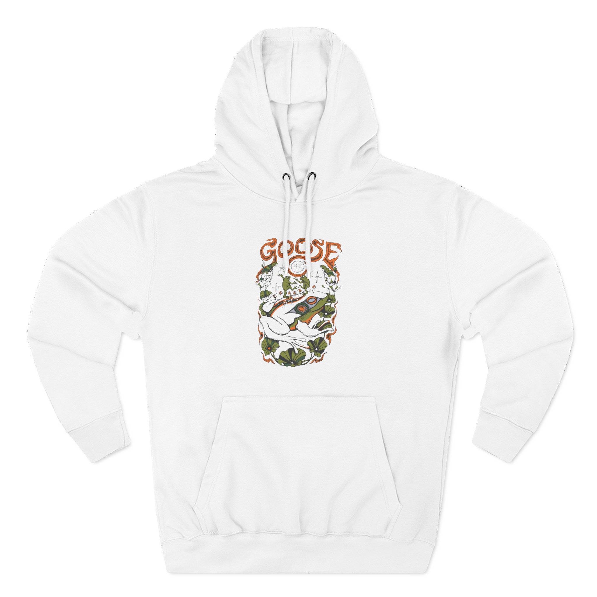 Goose Three-Panel Fleece Hoodie