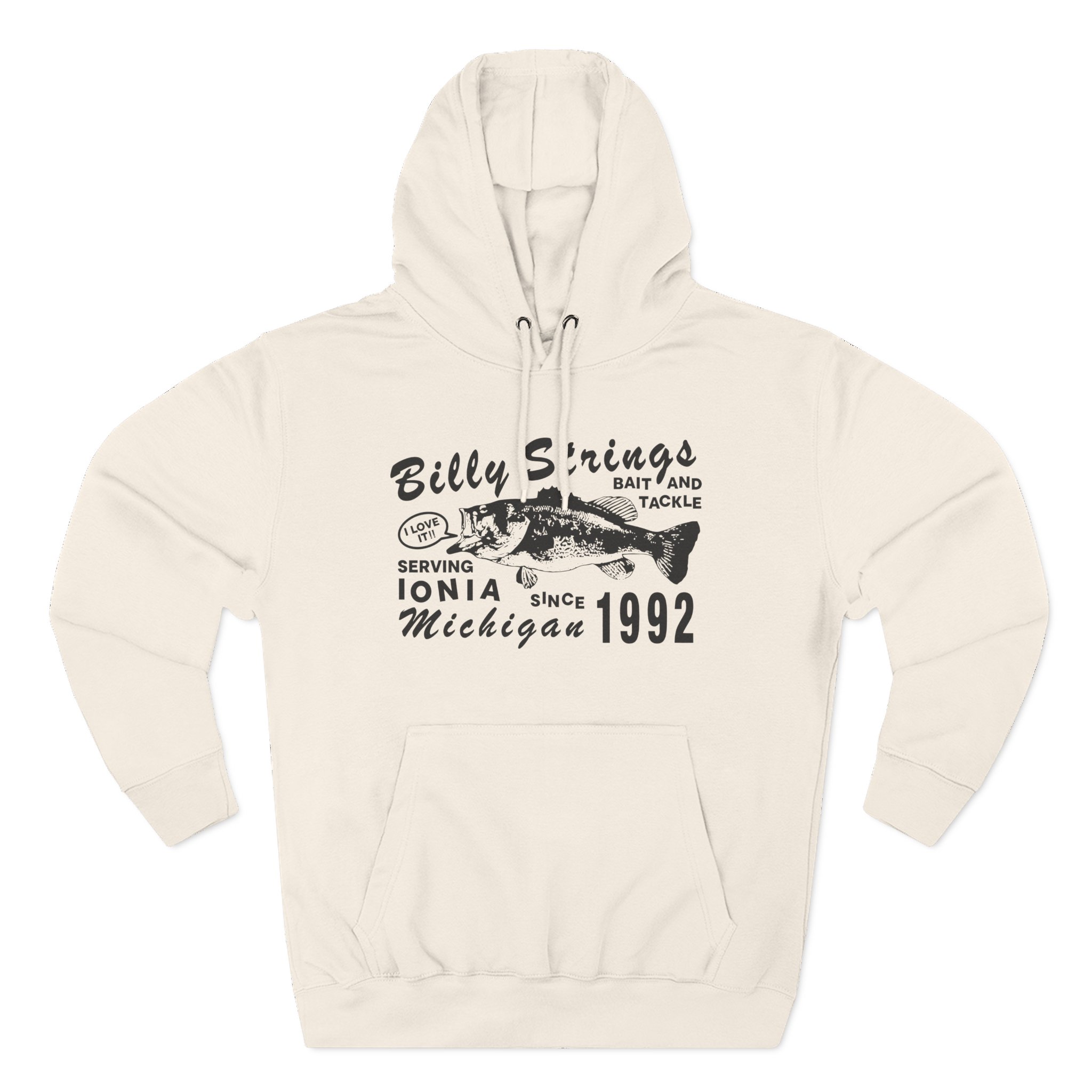 Billy Strings Bait & Tackle Three-Panel Fleece Hoodie