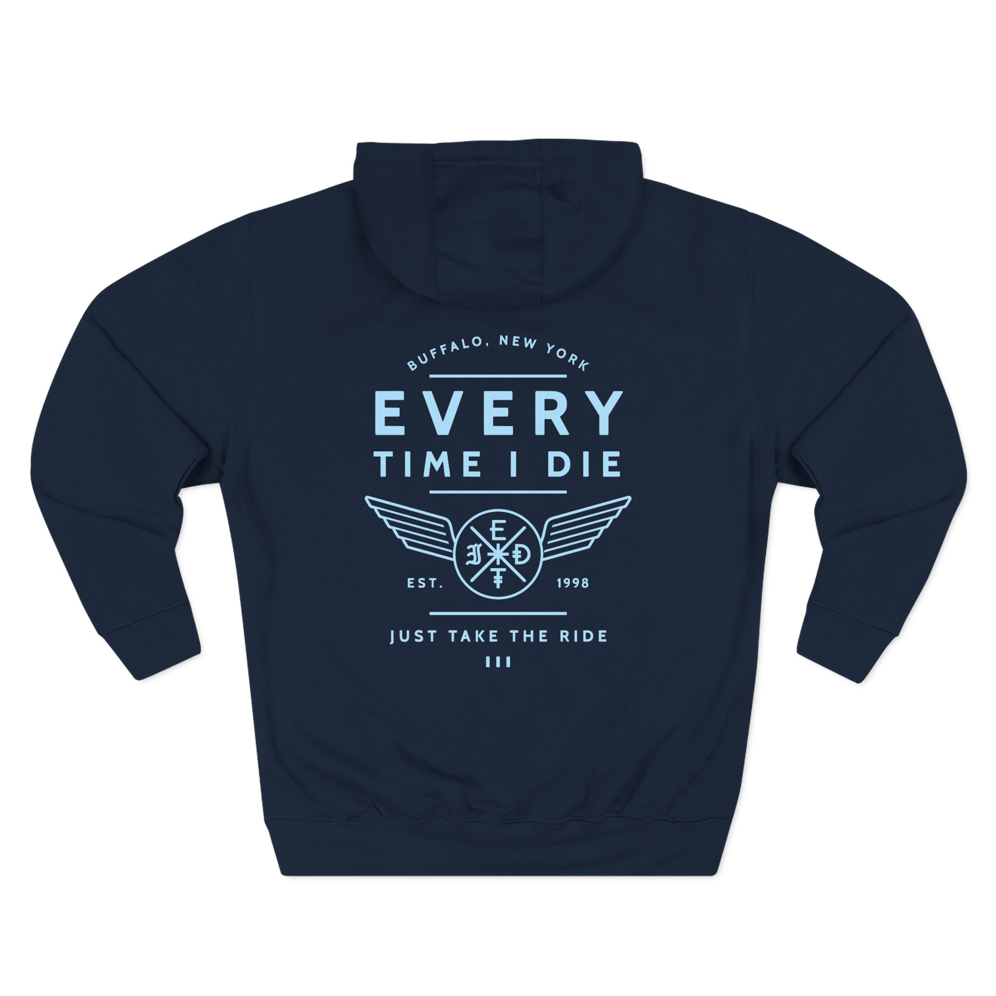 Every Time I Die Take the Ride Three-panel Fleece Hoodie