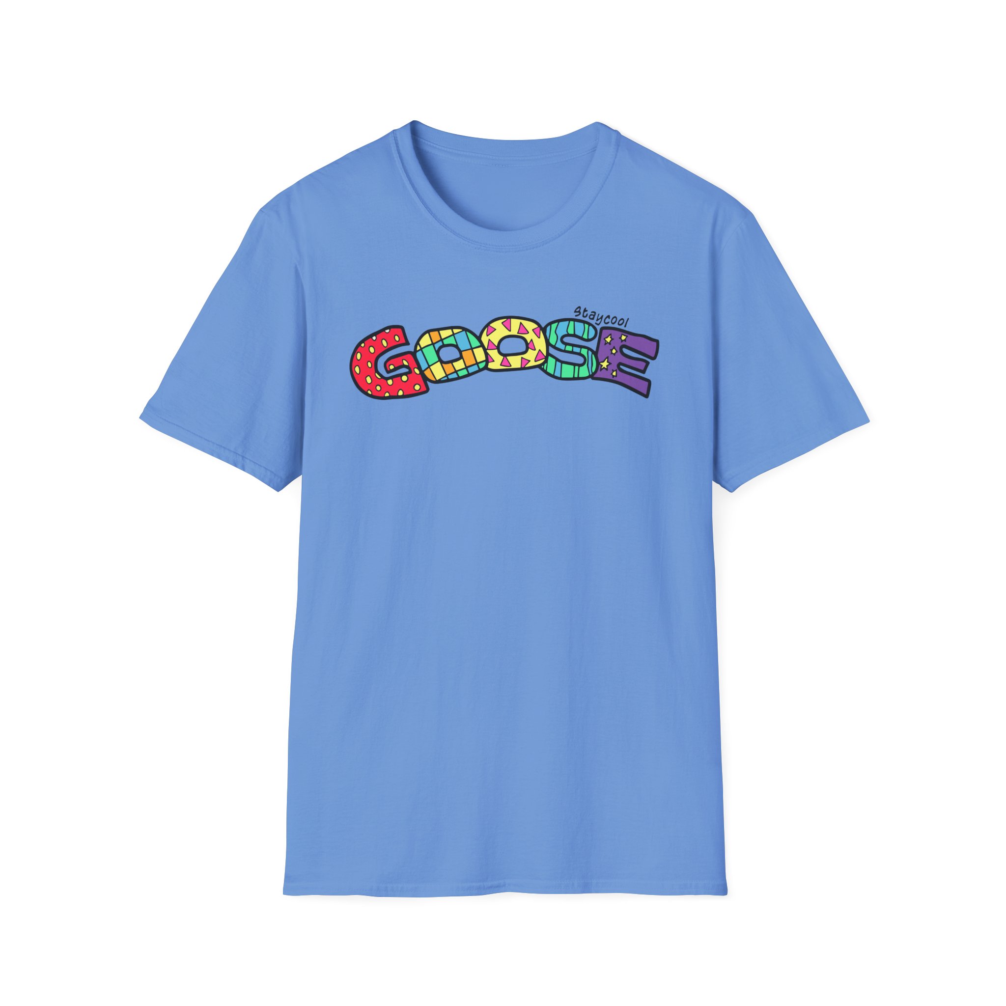 Goose x Staycool Rainbow Unisex Softstyle T-Shirt