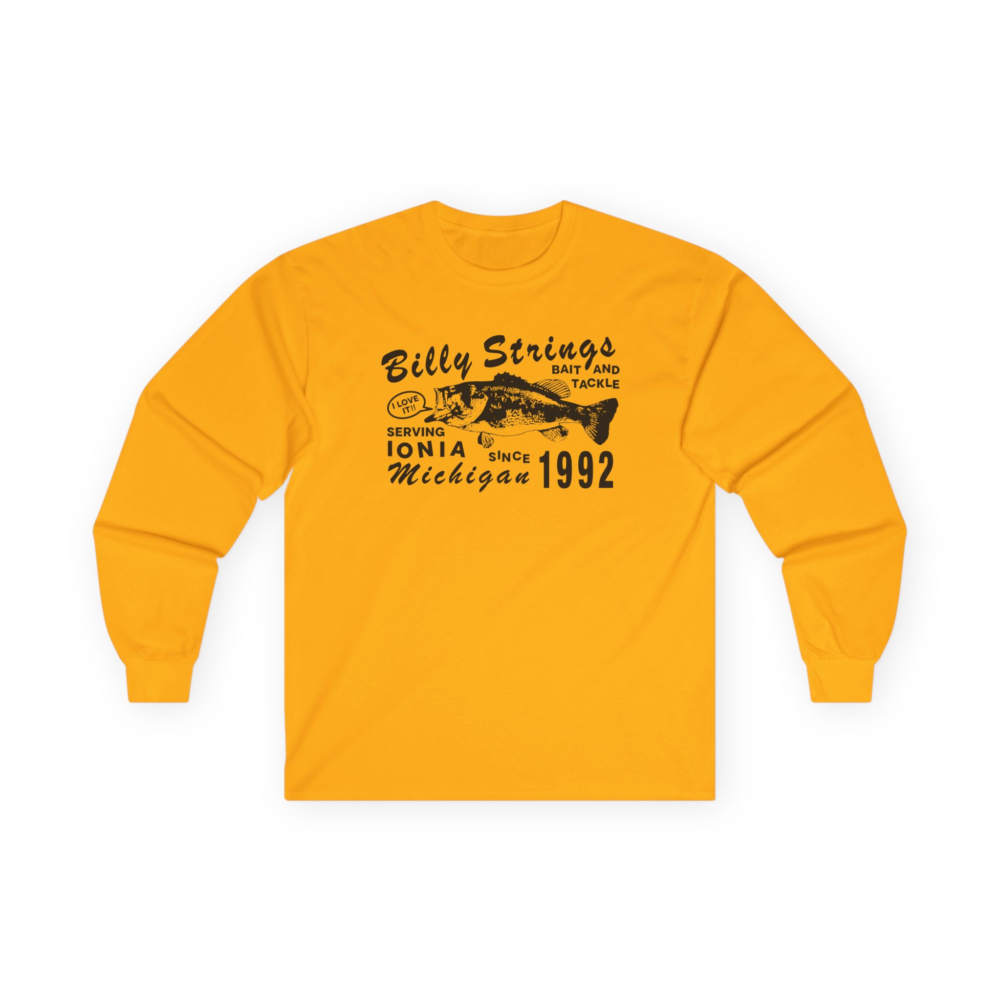 Billy Strings Bait & Tackle Unisex Ultra Cotton Long Sleeve Tee