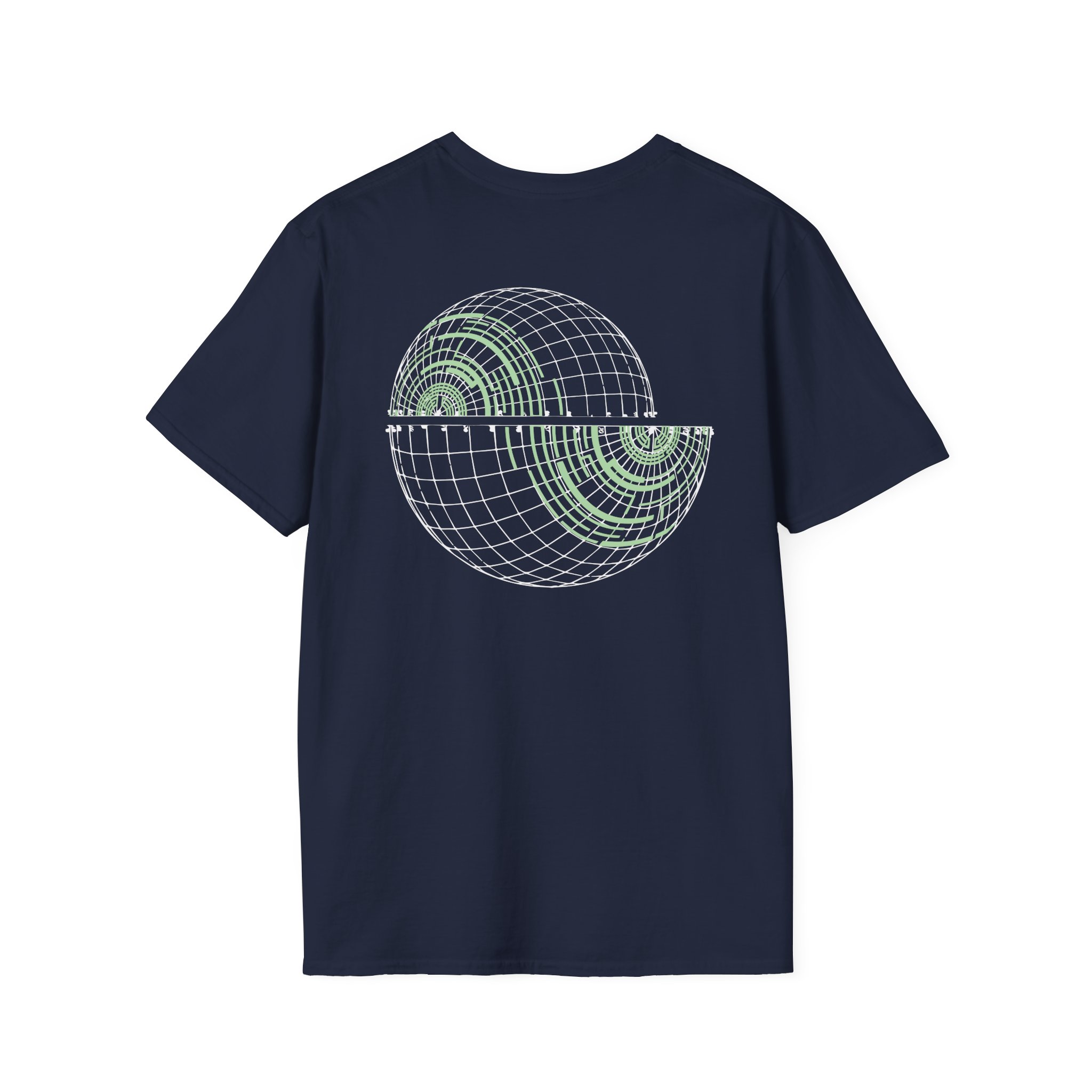 Pendulum Globe Glow in the Dark Logo Unisex Softstyle T-Shirt
