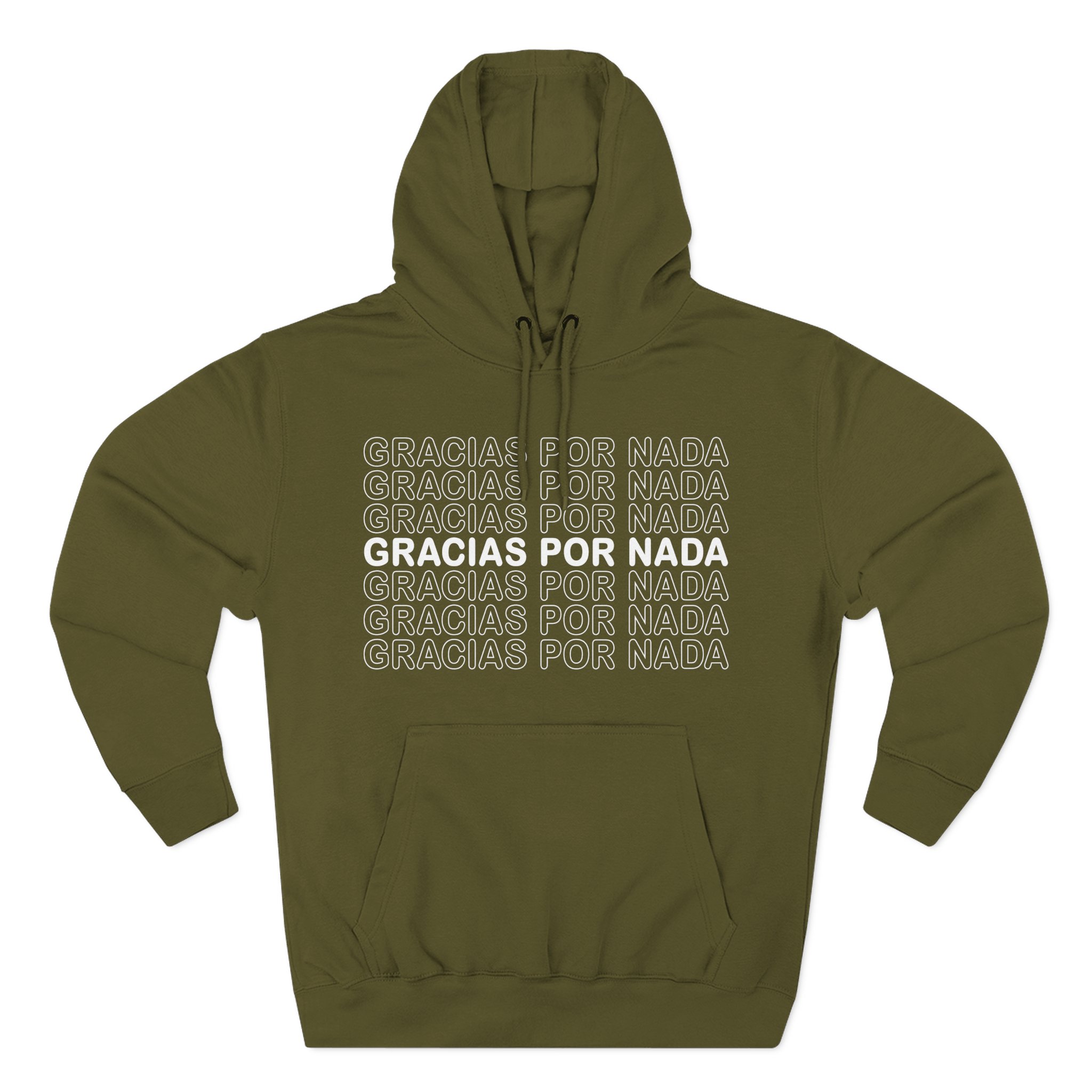 BB Gracias Por Nada Three-Panel Fleece Hoodie