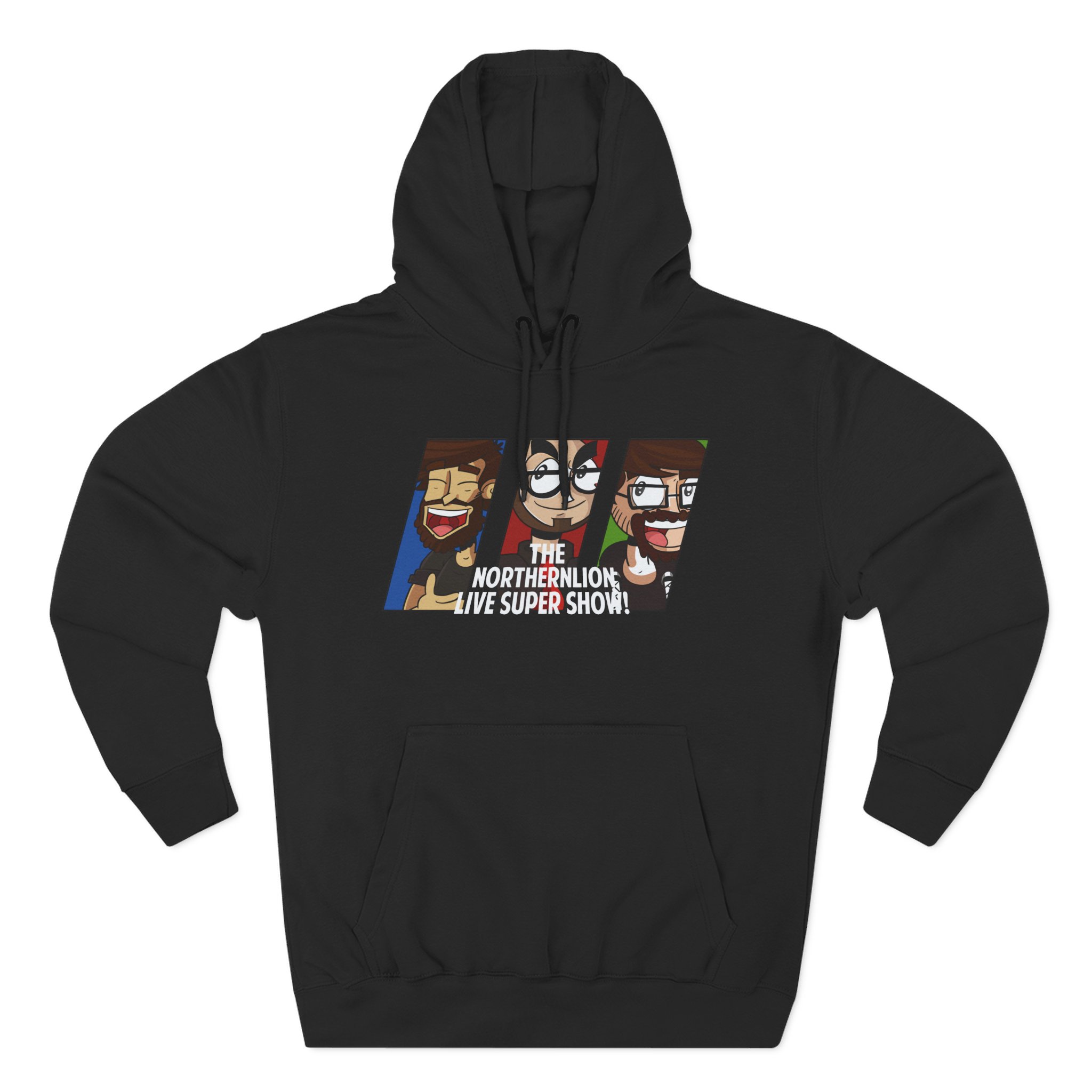 Northernlion Rebrand Three-Panel Fleece Hoodie
