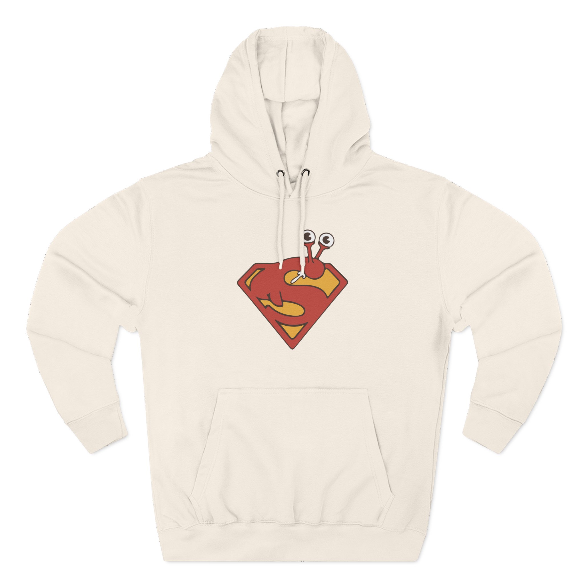 Slogoman Red Diamond Three-Panel Fleece Hoodie