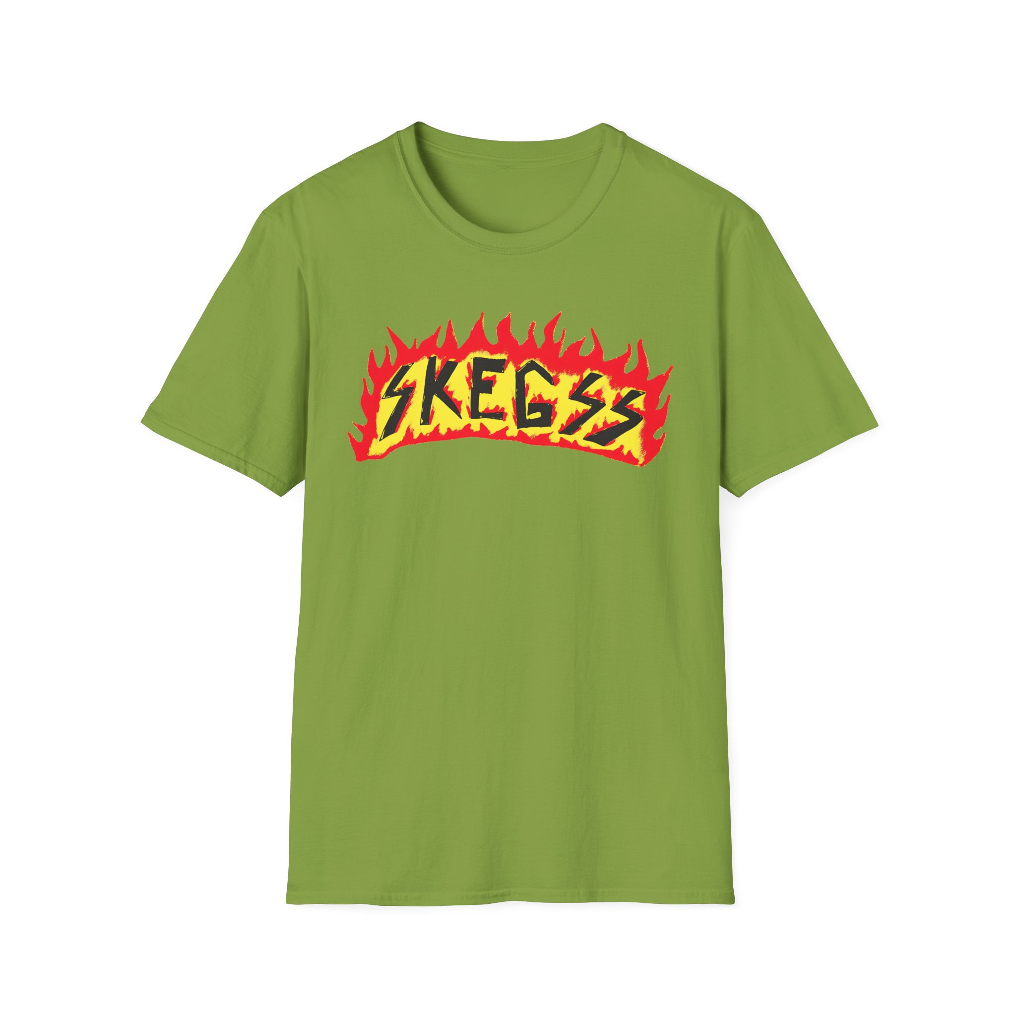 Skegss Flame Logo Unisex Softstyle T-Shirt