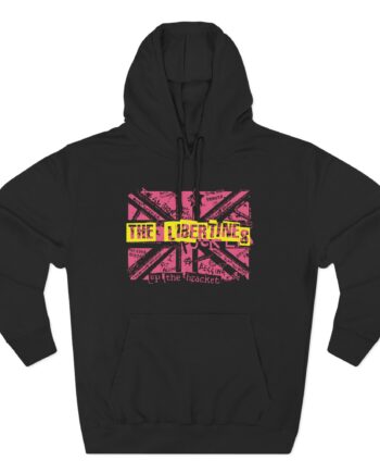 The Libertines Union Jack Three-Panel Fleece Hoodie
