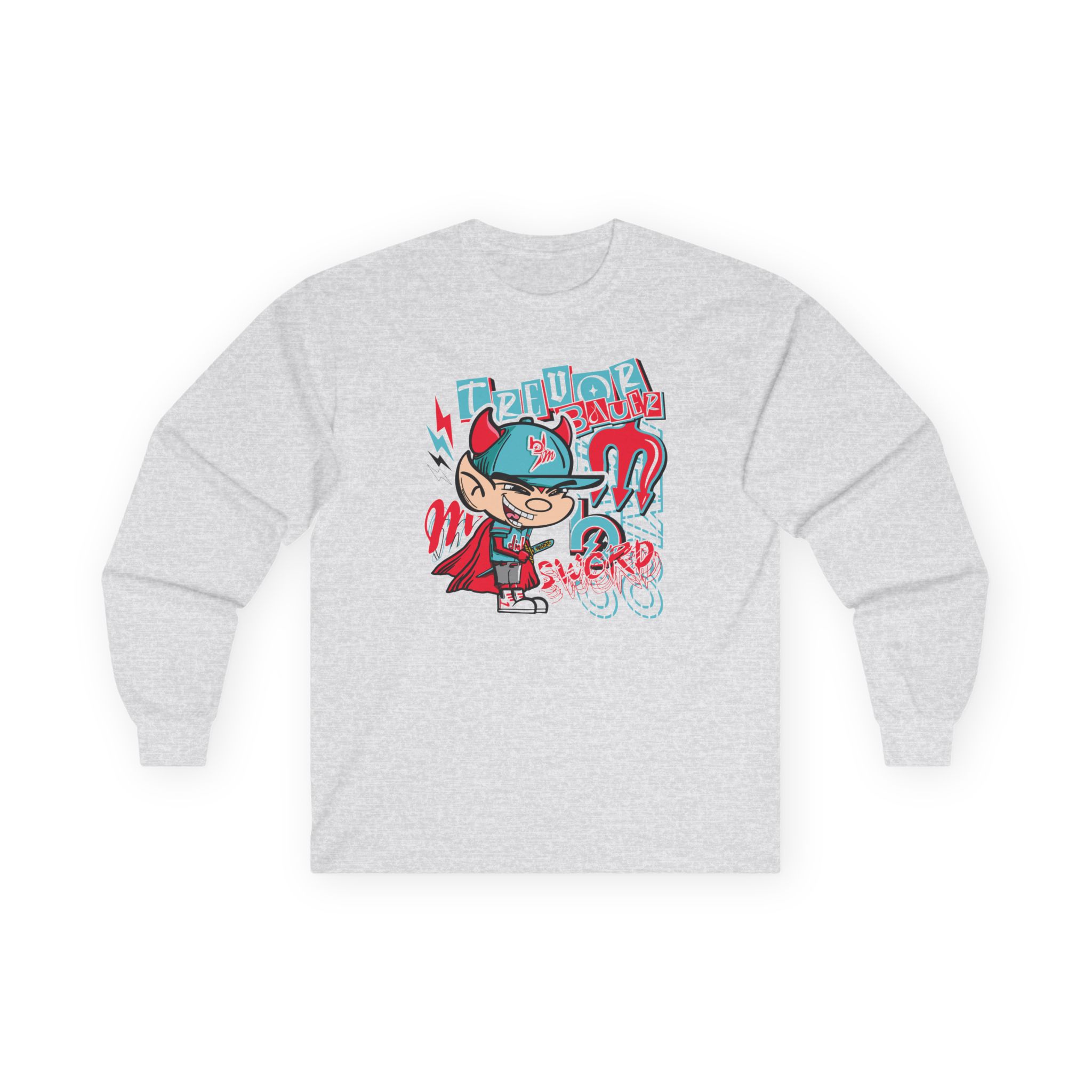 Trevor Bauer Diablo's Cartoon Unisex Ultra Cotton Long Sleeve Tee