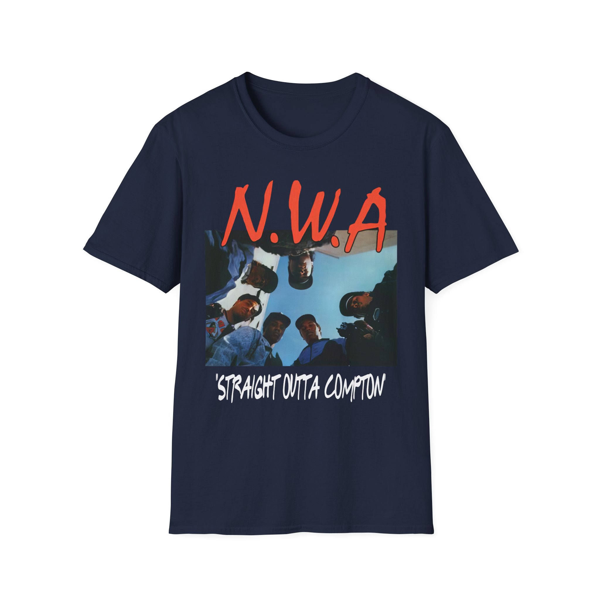 NWA Straight Outta Compton Unisex Softstyle T-Shirt