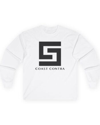 Coast Contra Logo Unisex Ultra Cotton Long Sleeve Tee