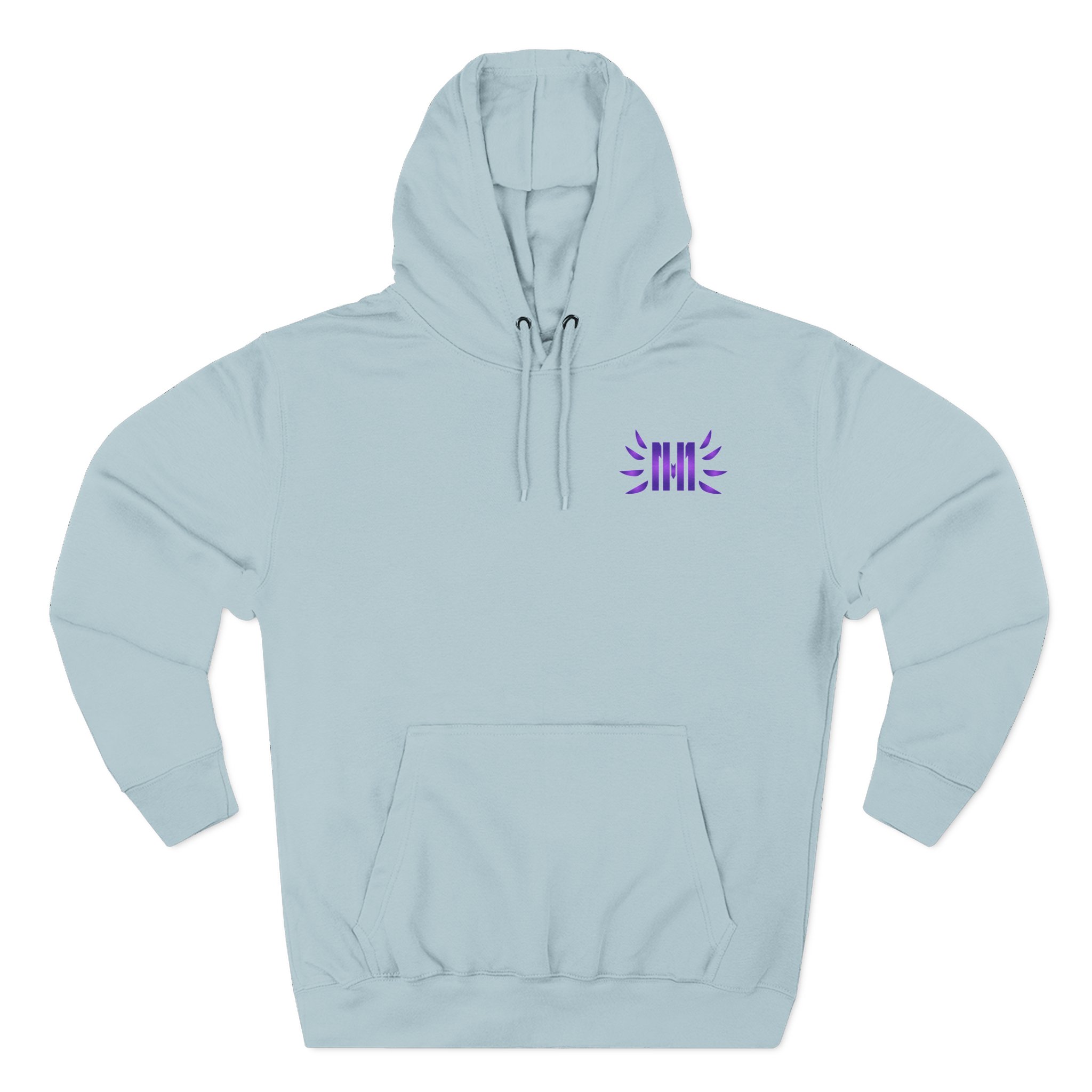 Heelmike Three-Panel Fleece Hoodie