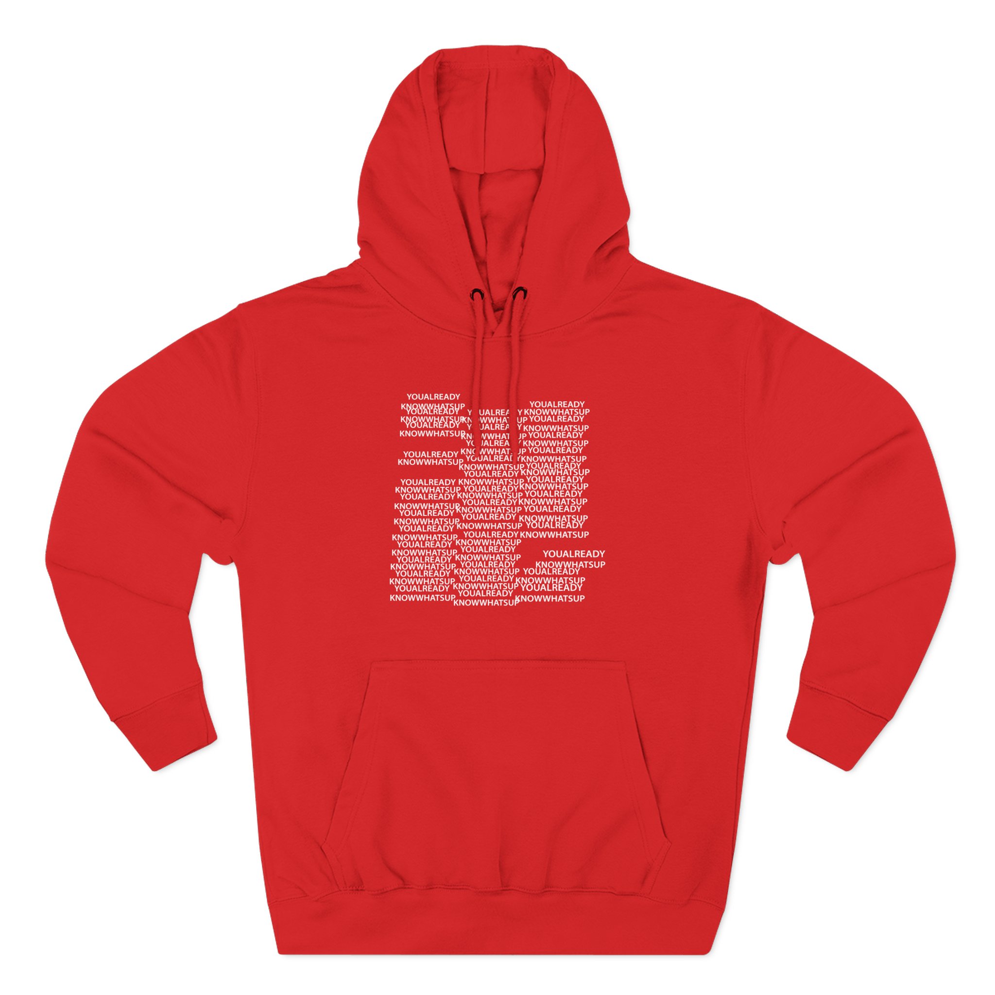 KNJ Three-Panel Fleece Hoodie