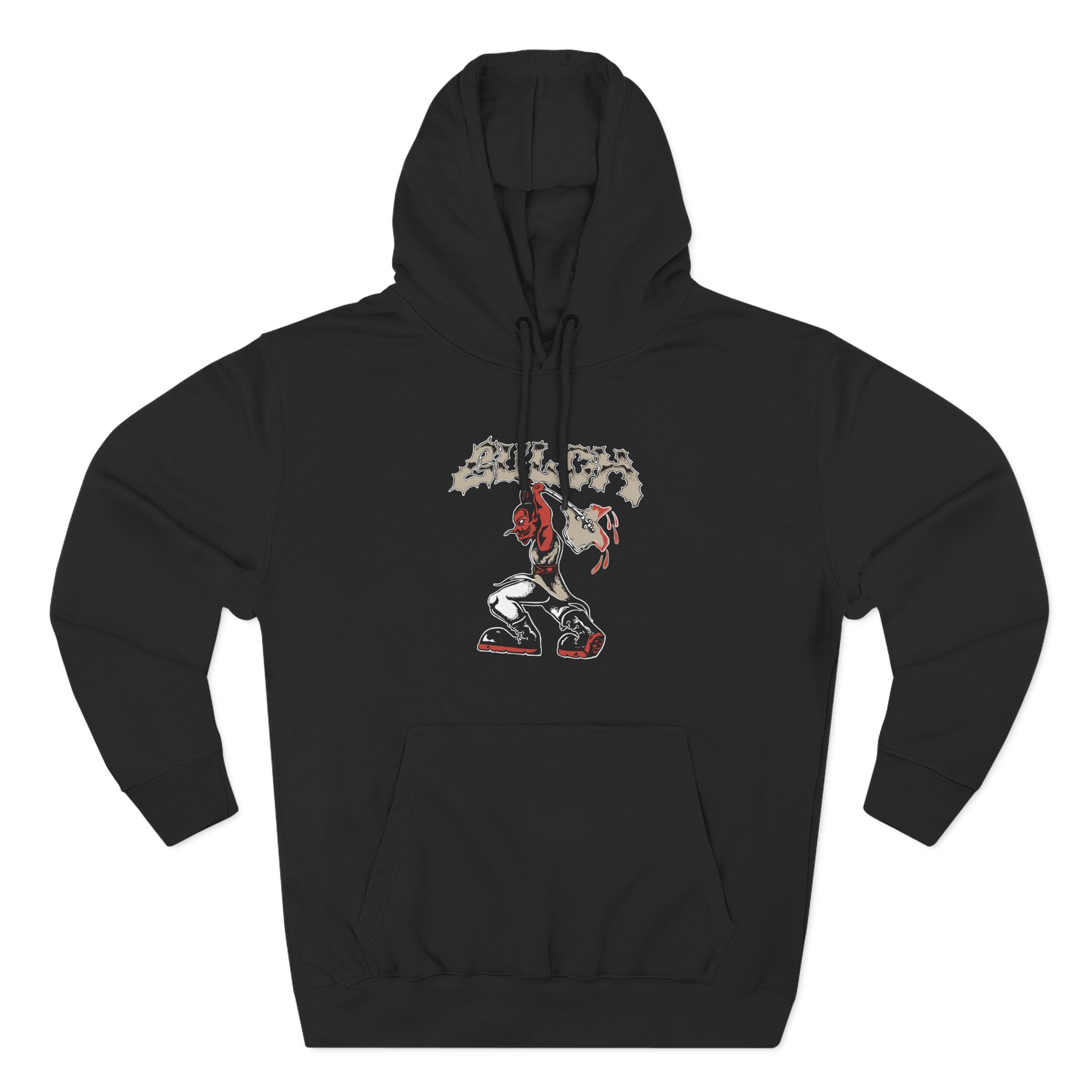 Gulch Band Three-Panel Fleece Hoodie