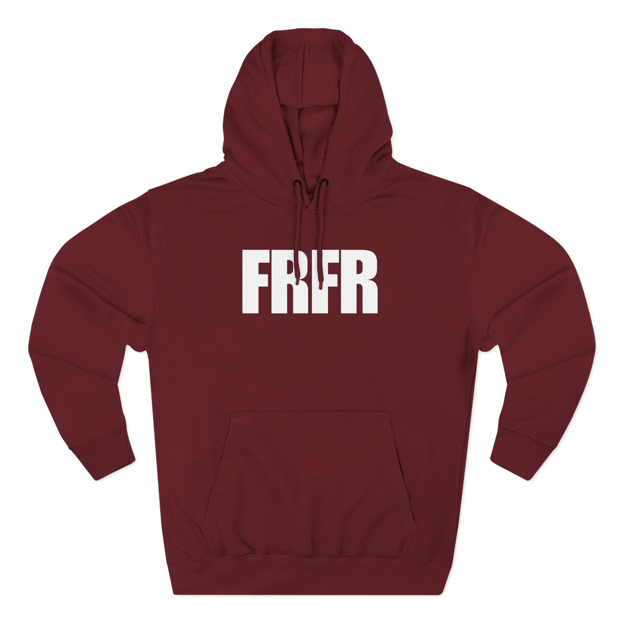 Papaplatte FRFR Three-Panel Fleece Hoodie