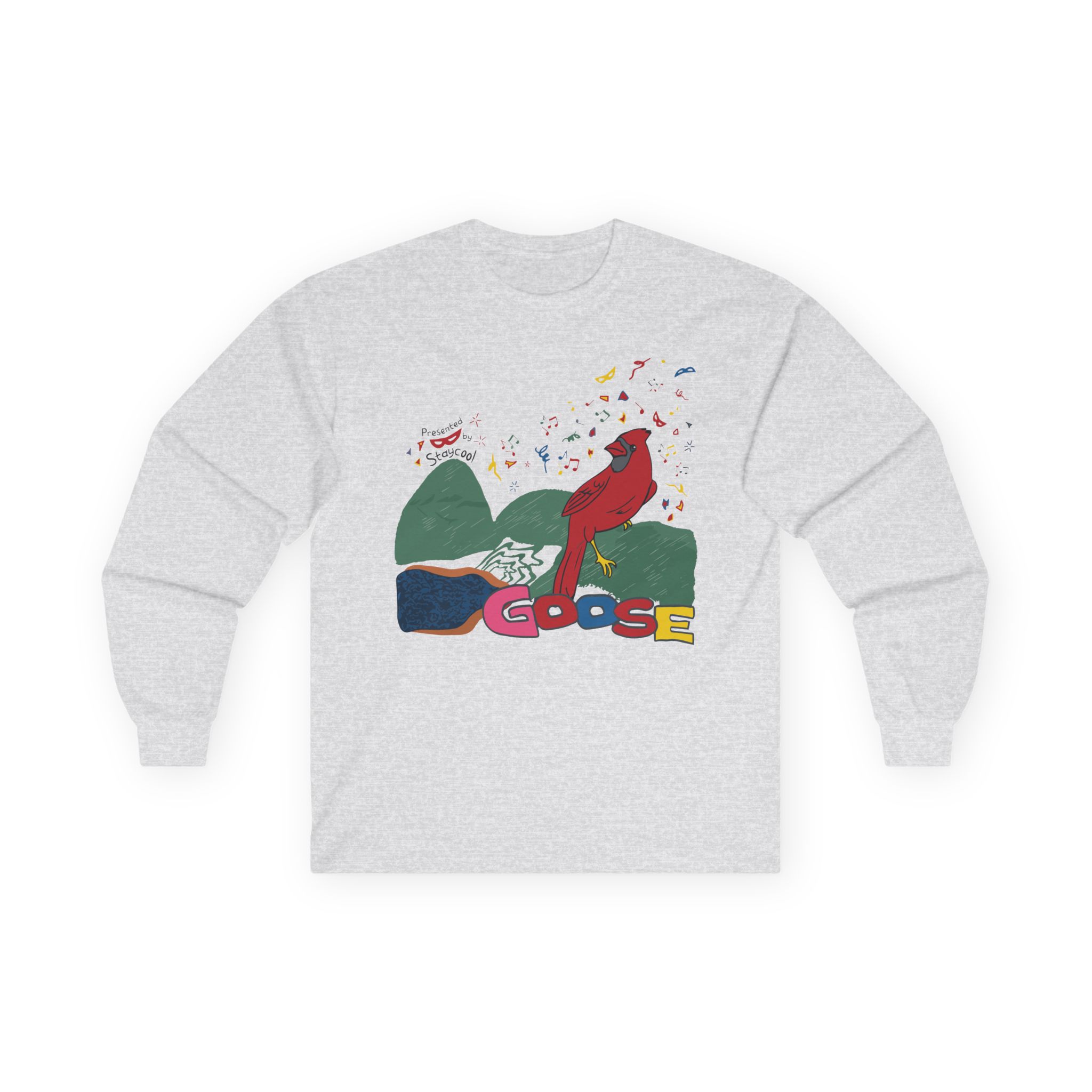 Goose Staycool Unisex Ultra Cotton Long Sleeve Tee