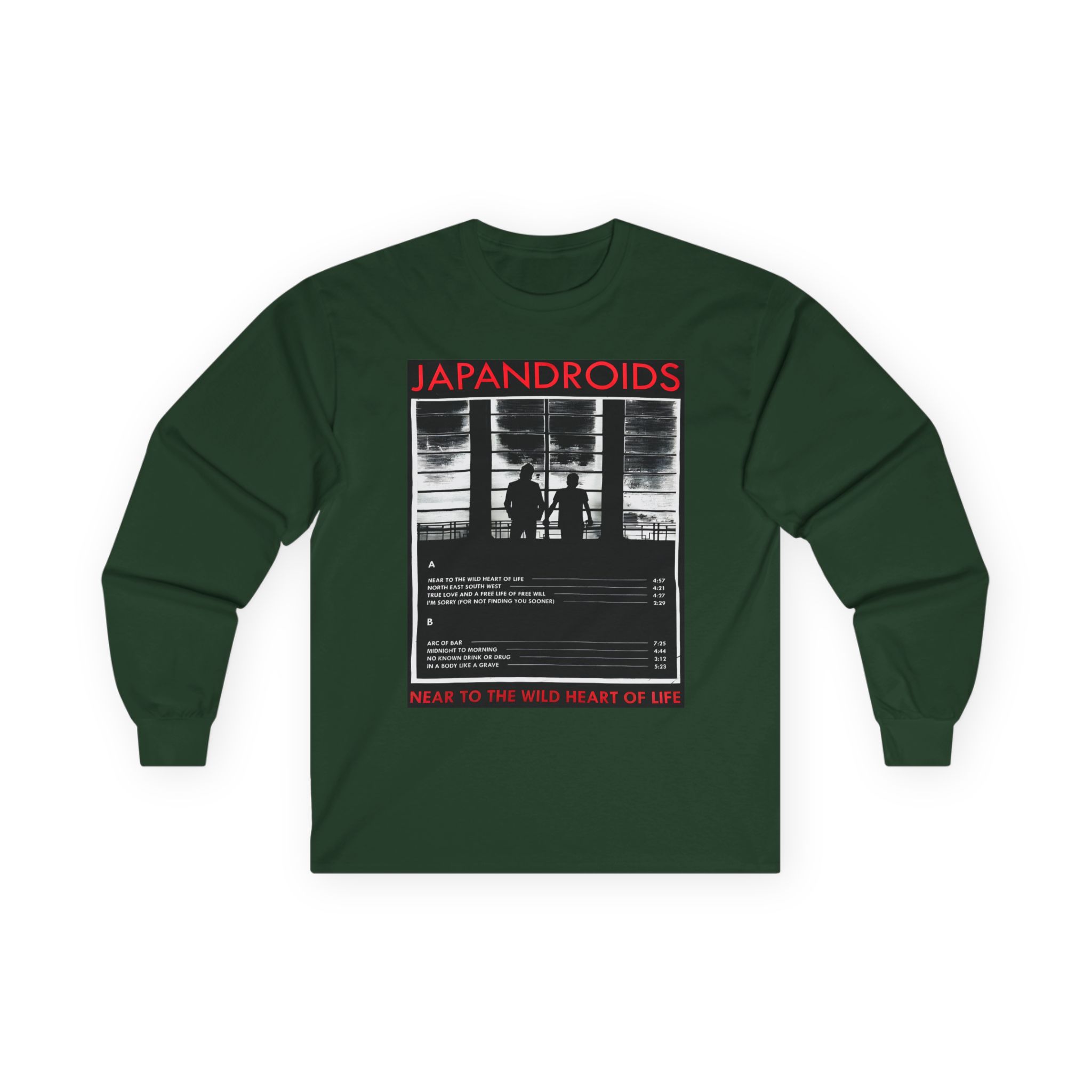 Japandroids Near to the Wild Heart of Life Unisex Ultra Cotton Long Sleeve Tee