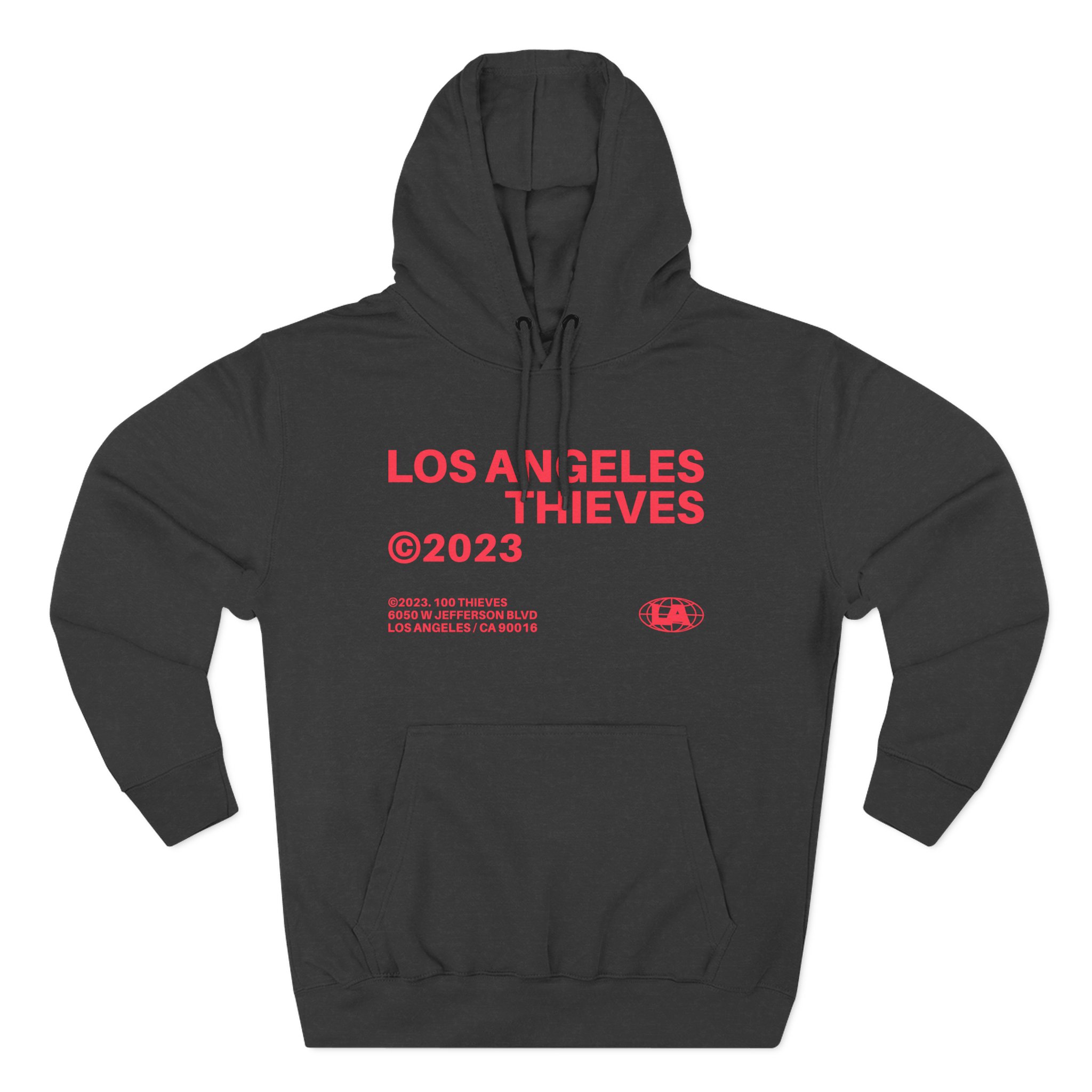 Los Angeles Thieves Three-panel Fleece Hoodie