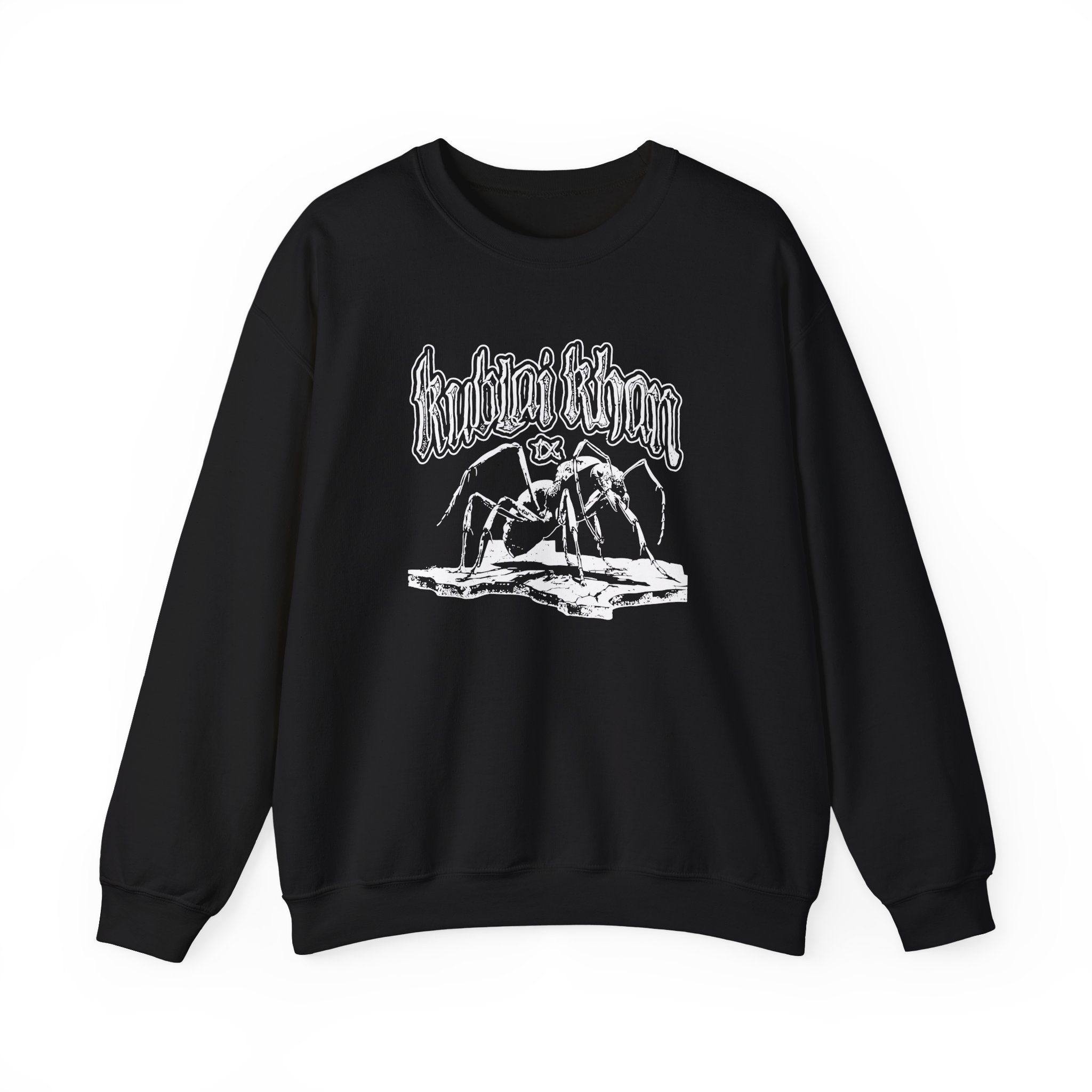Kublai Khan Antpile 2 Black Unisex Heavy Blendâ„¢ Crewneck Sweatshirt