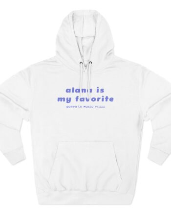 Haim Merch Este is My Favorite Three-Panel Fleece Hoodie