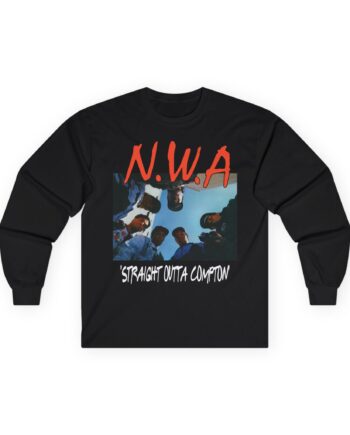 NWA Straight Outta Compton Unisex Ultra Cotton Long Sleeve Tee