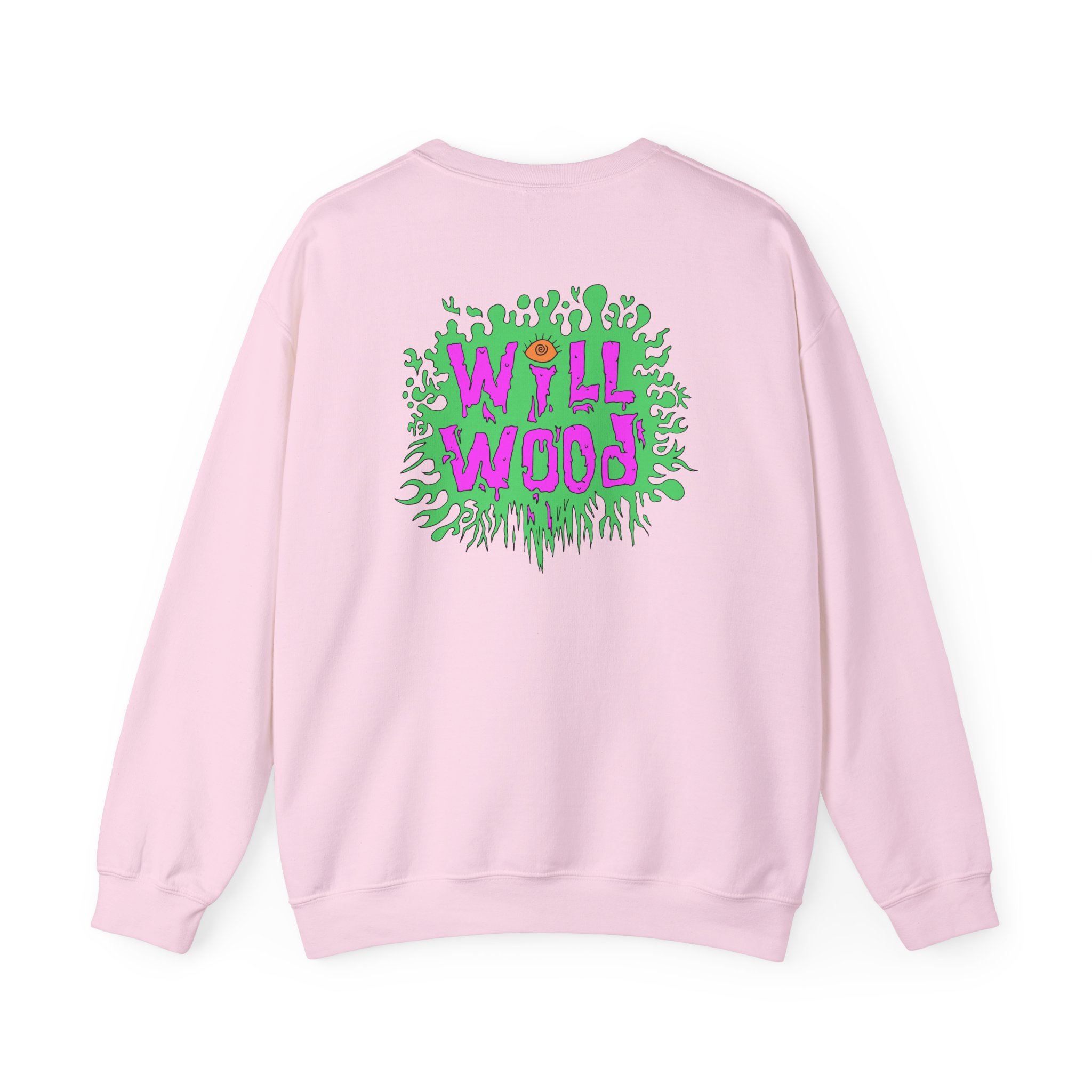 Will Wood Death of the Author Unisex Heavy Blendâ„¢ Crewneck Sweatshirt