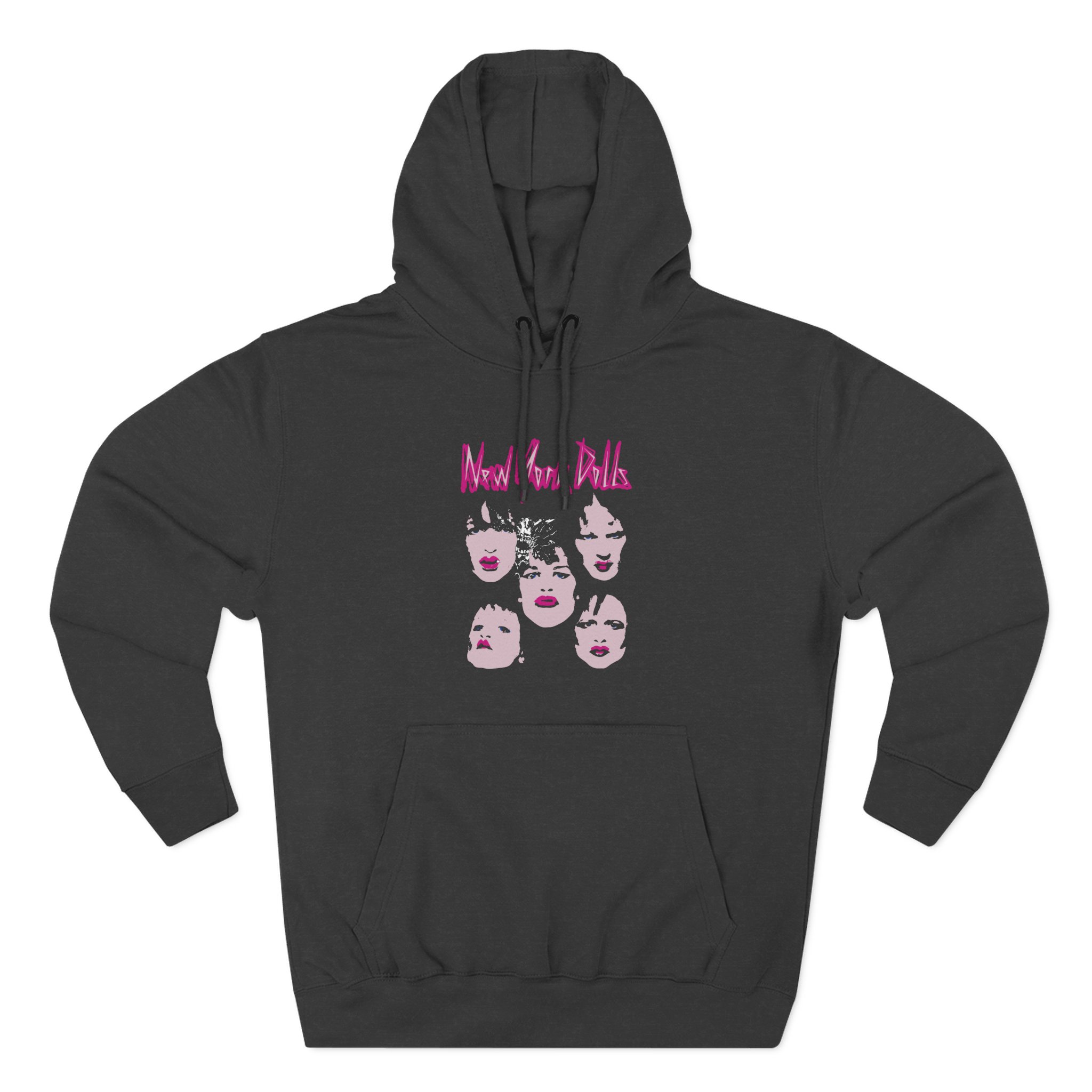 New York Dolls Three-Panel Fleece Hoodie