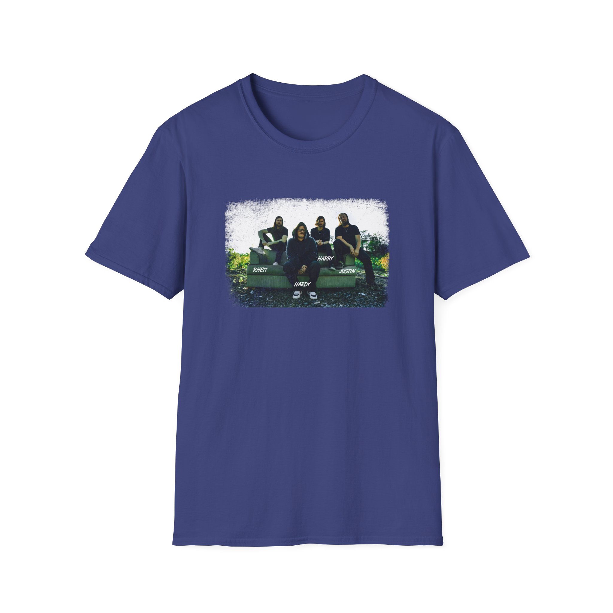 Hardy Band Photo Unisex Softstyle T-Shirt