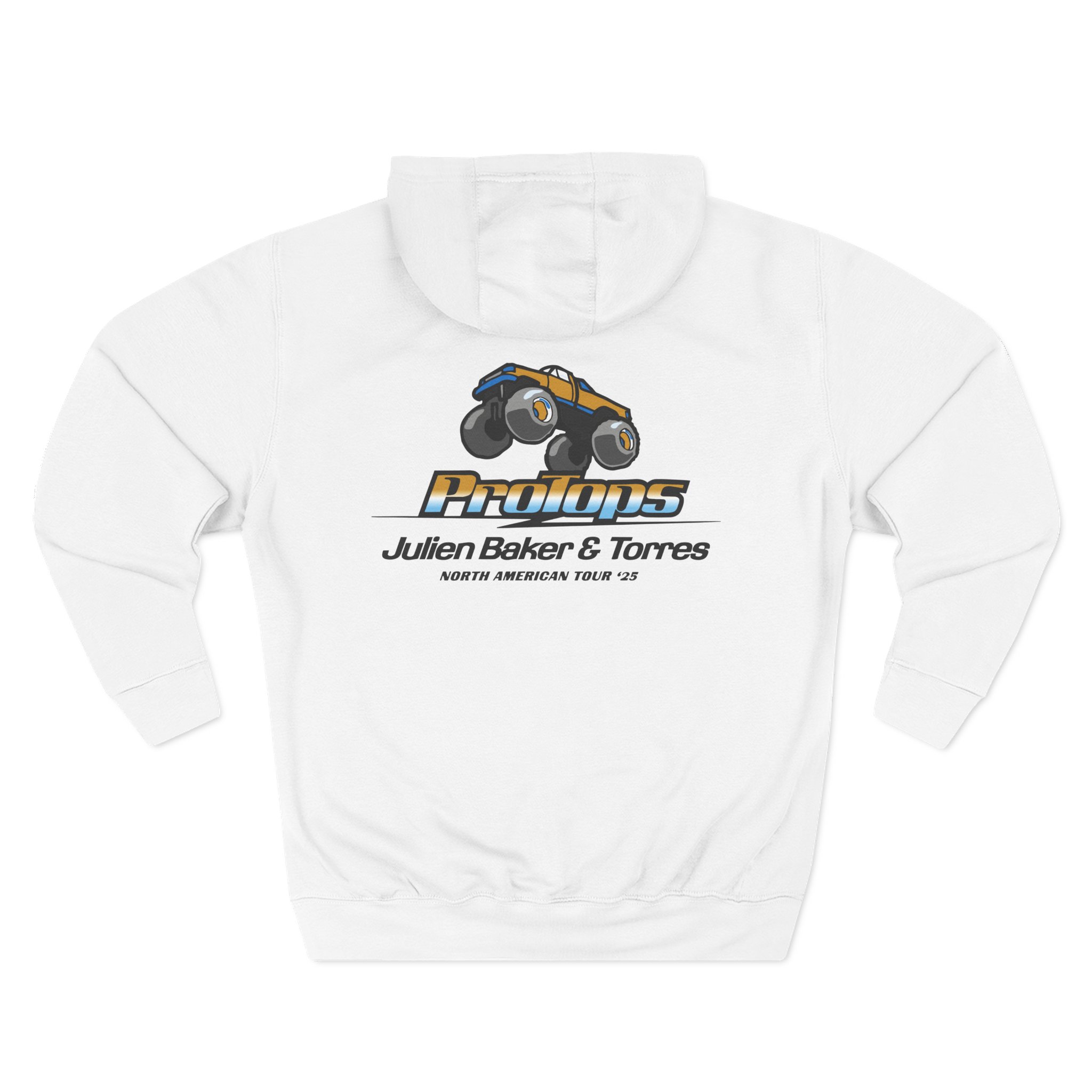 Julien Baker Protops Monster Truck Three-Panel Fleece Hoodie