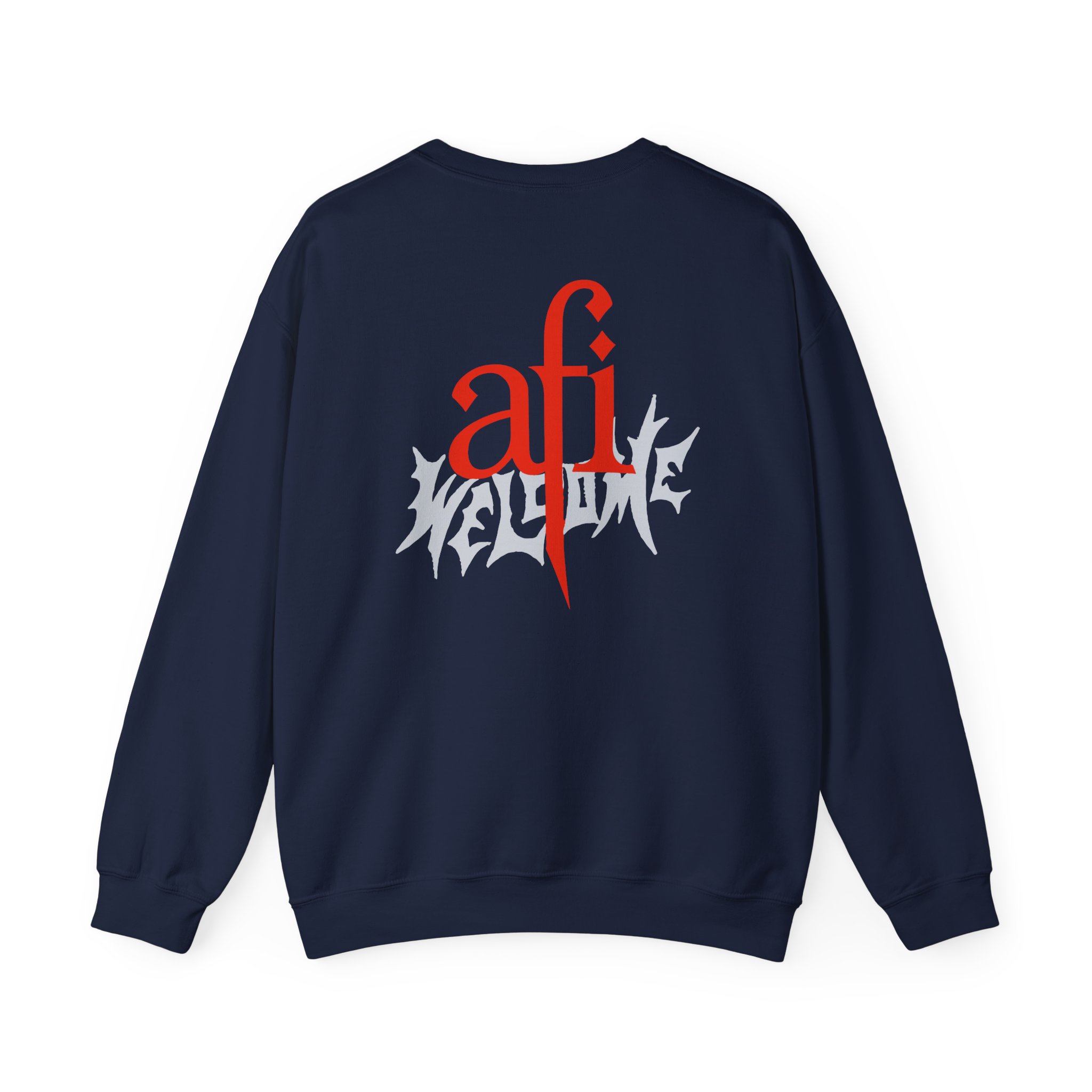 Afi X Welcome Nowhere Unisex Heavy Blendâ„¢ Crewneck Sweatshirt