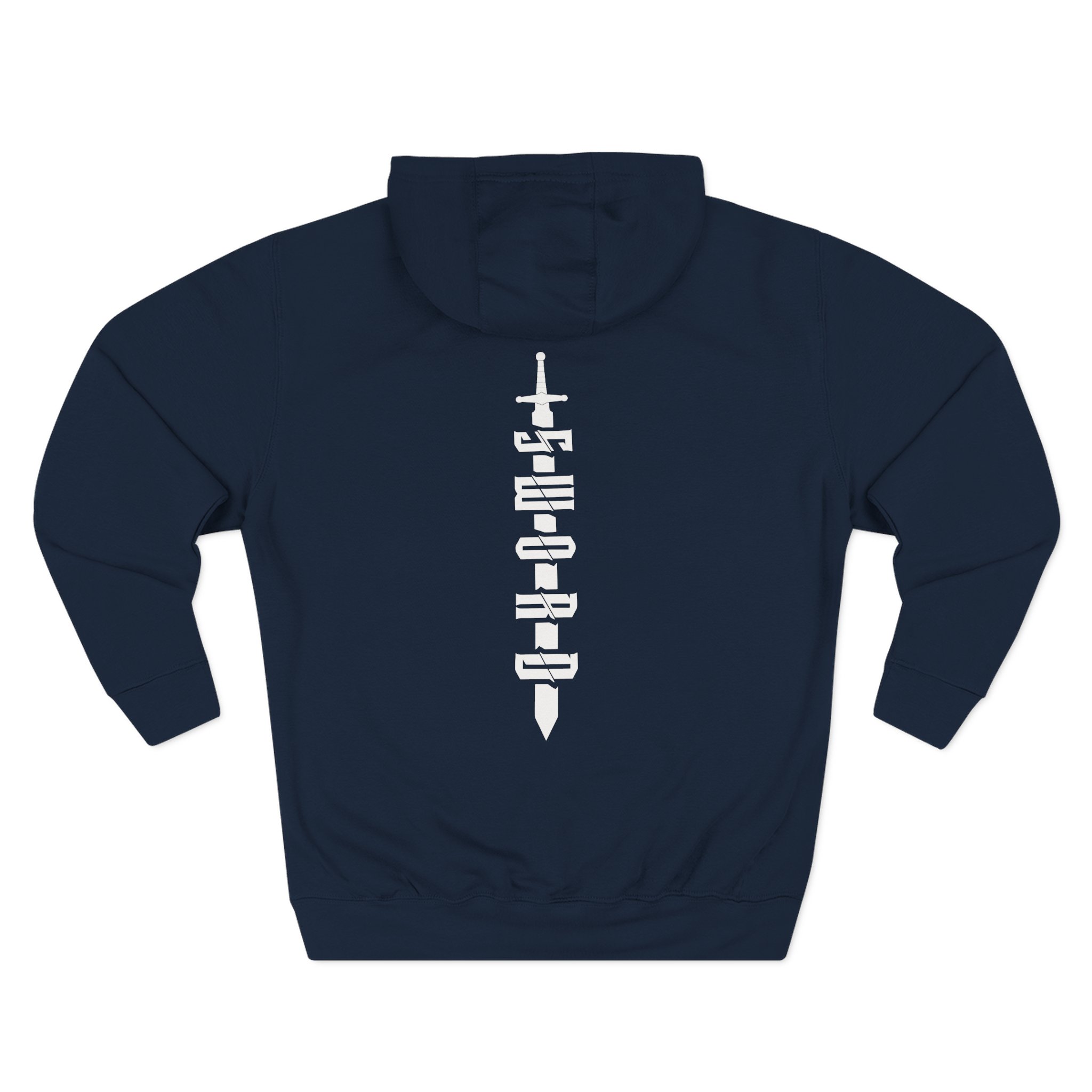 Trevor Bauer Outage Sword Spine Three-Panel Fleece Hoodie