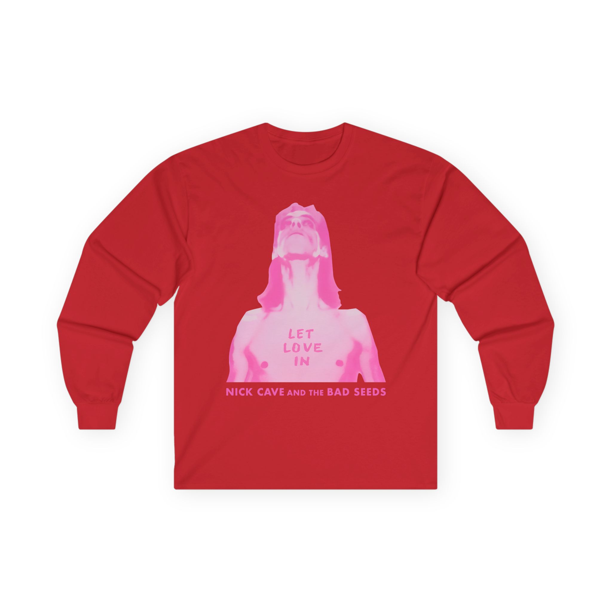 Nick Cave Let Love in Unisex Ultra Cotton Long Sleeve Tee