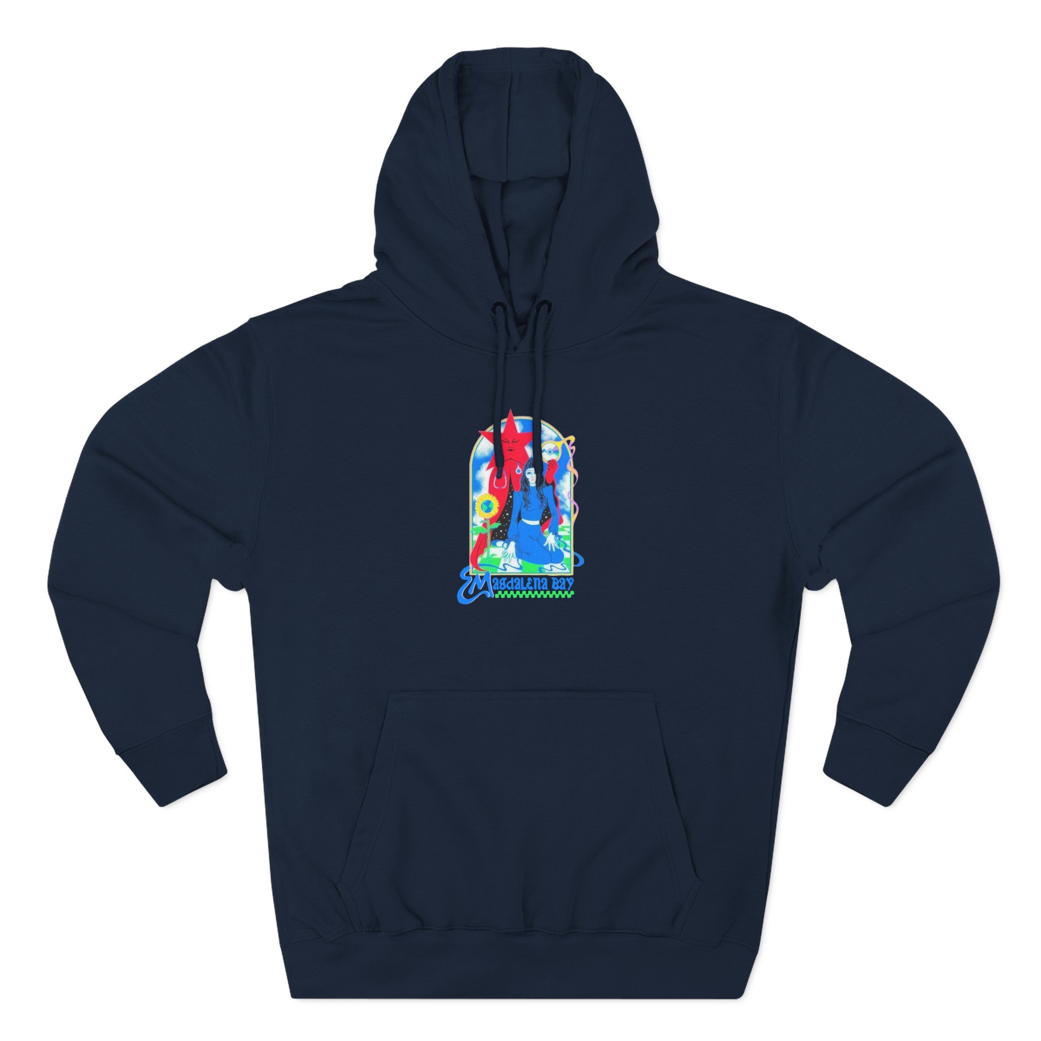 Magdalena Bay Imaginal Disk Album Three-Panel Fleece Hoodie