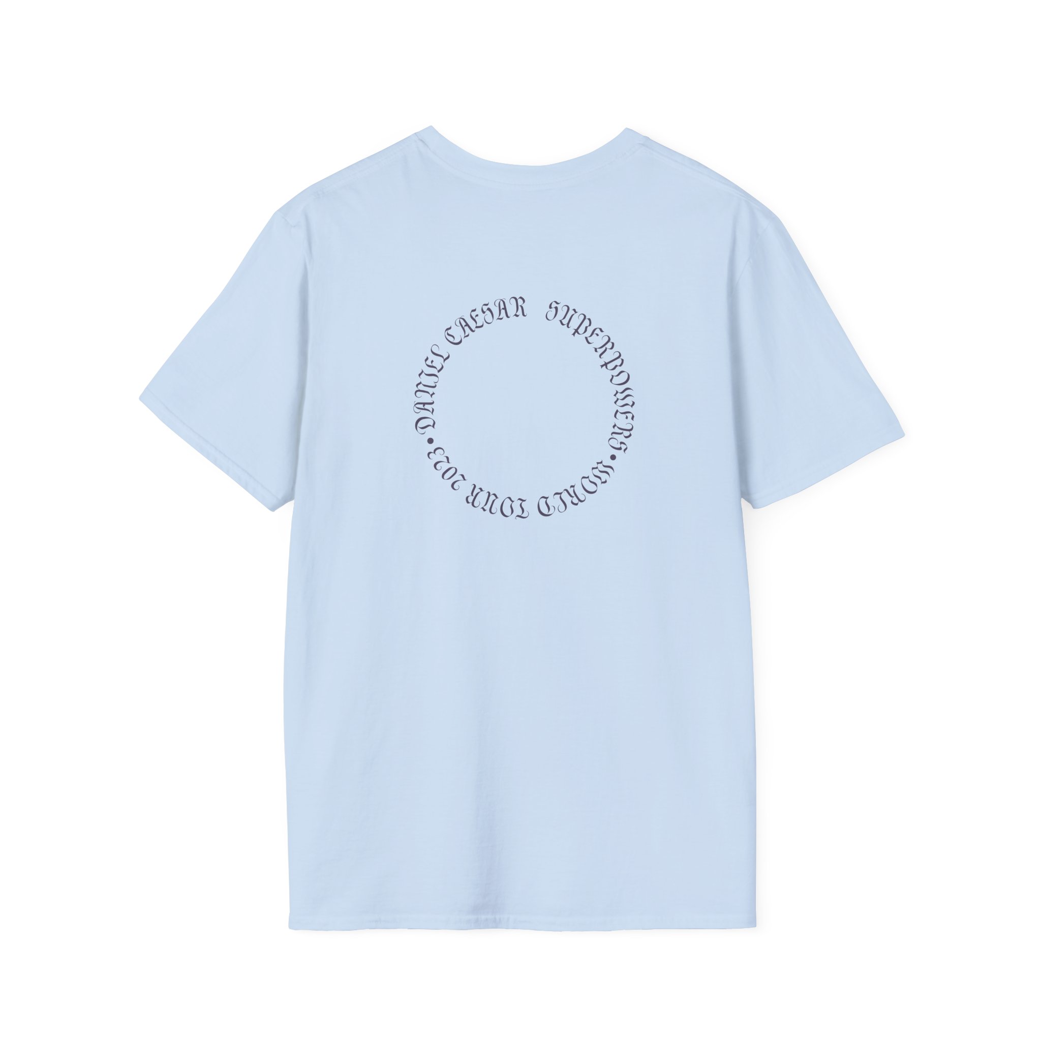 Daniel Caesar Superpowers World Tour Unisex Softstyle T-Shirt