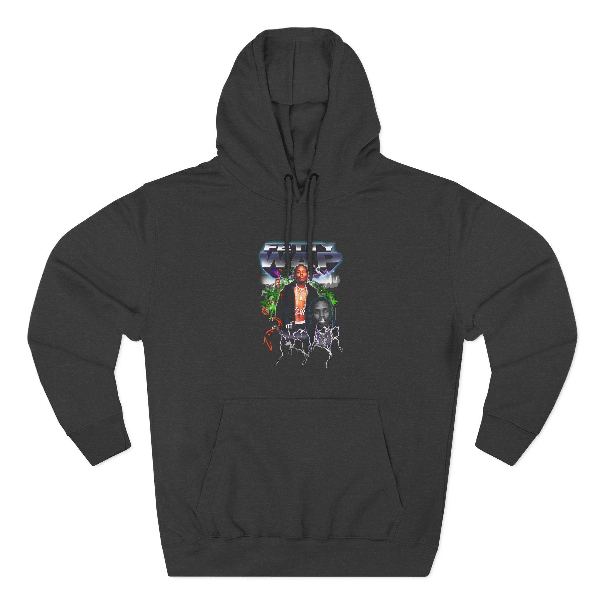 Fetty Wap Three-Panel Fleece Hoodie