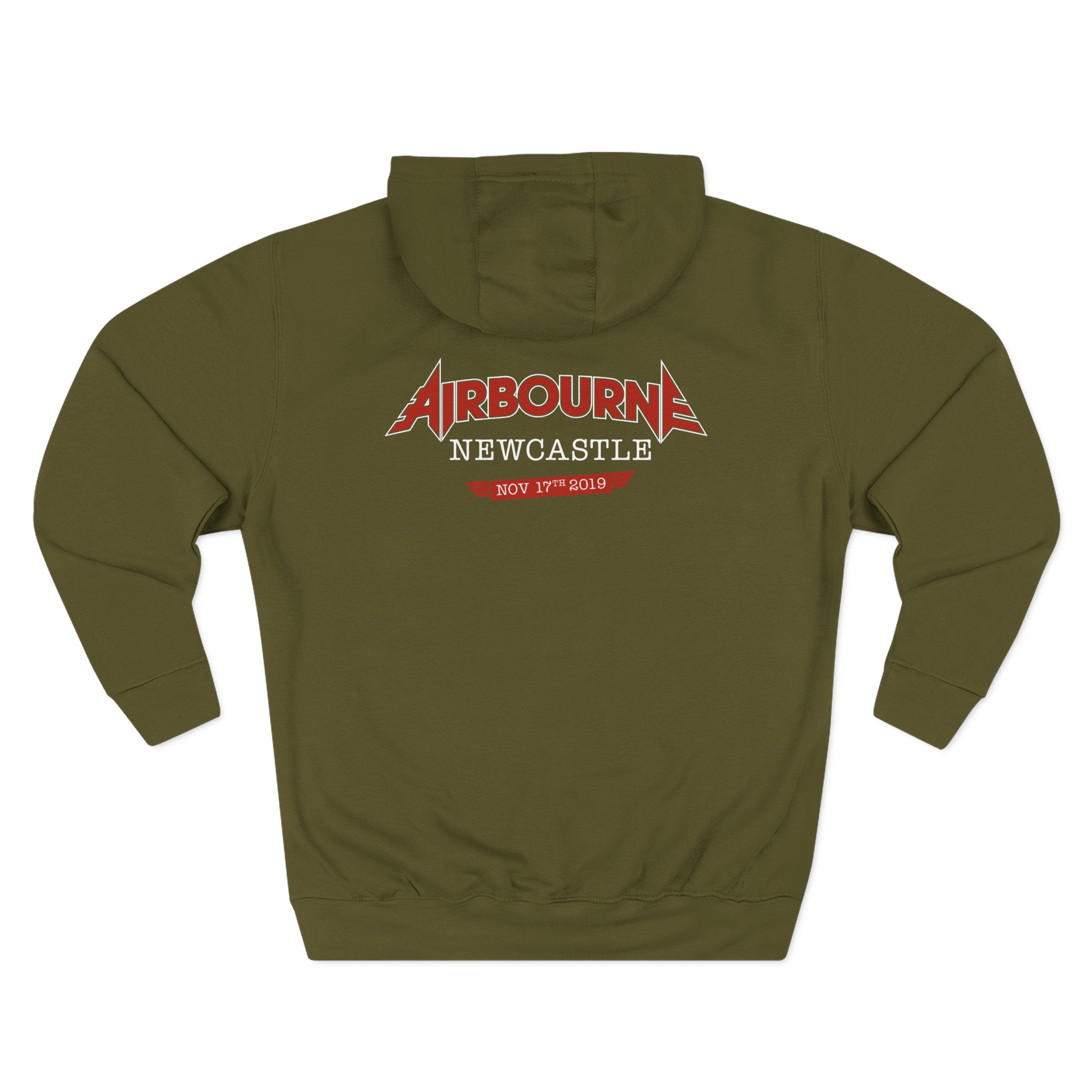 Airbourne Newcastle Event Three-Panel Fleece Hoodie
