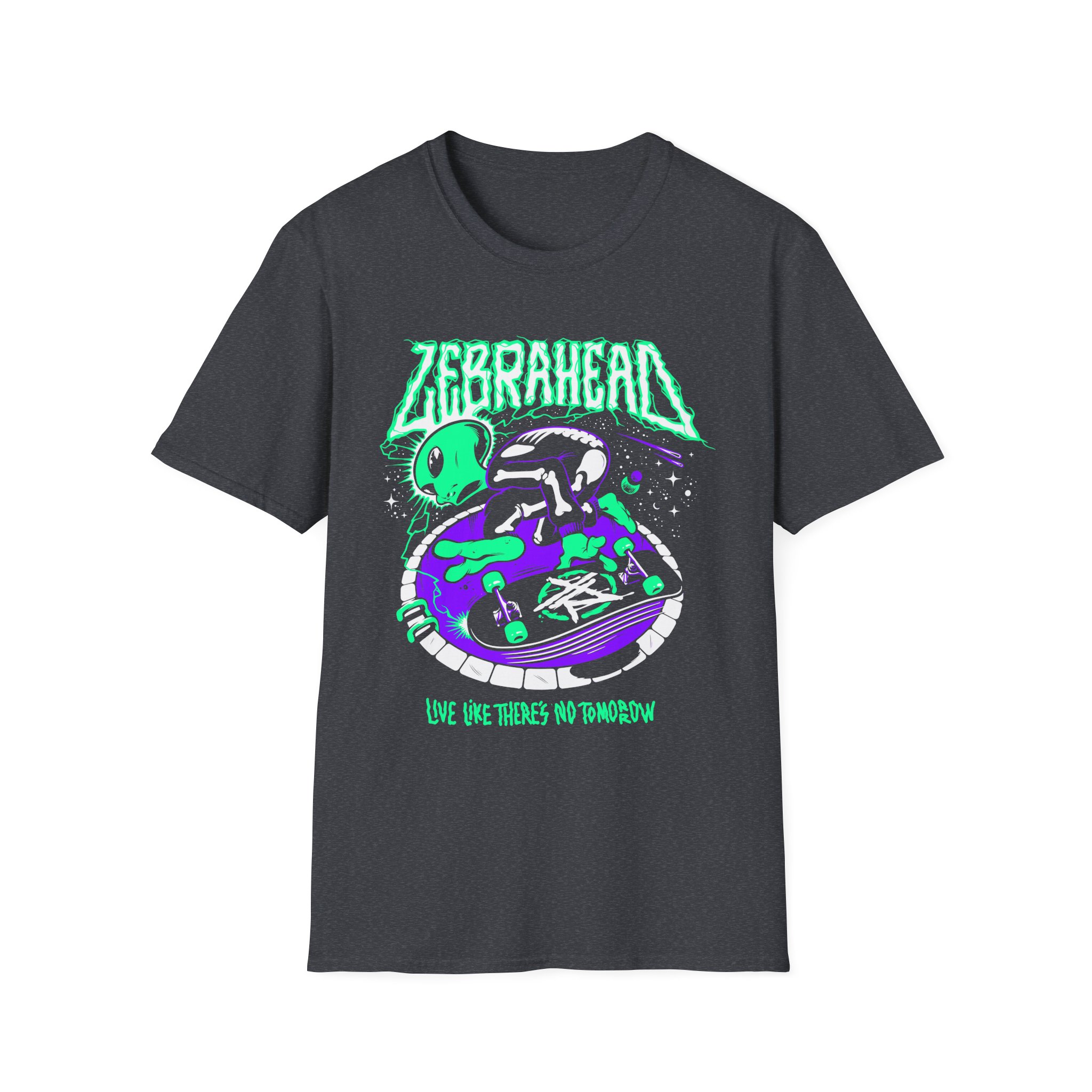Zebrahead Alien Unisex Softstyle T-Shirt