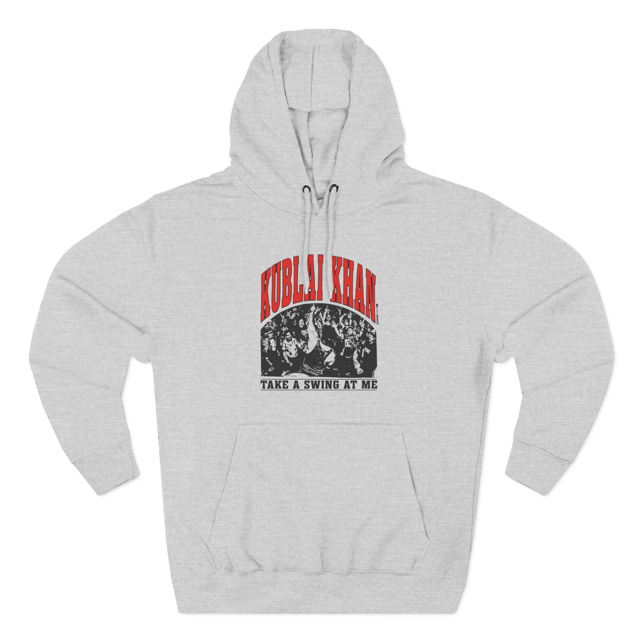Kublai Khan - Take a Swing at Me Three-Panel Fleece Hoodie