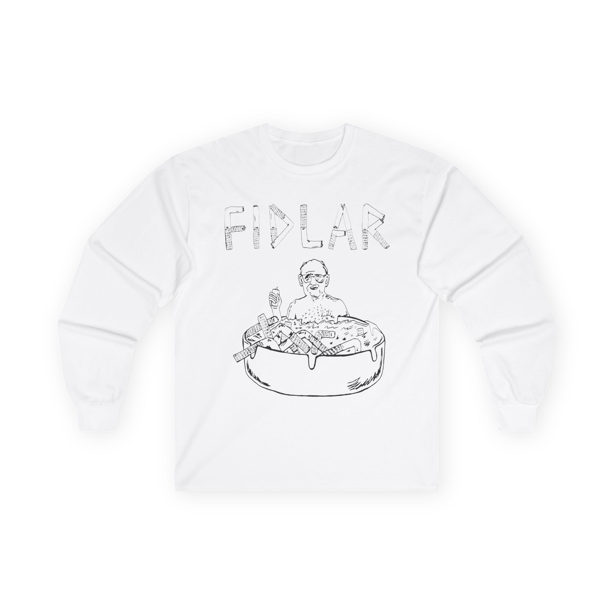 Fidlar Ashtray Unisex Ultra Cotton Long Sleeve Tee