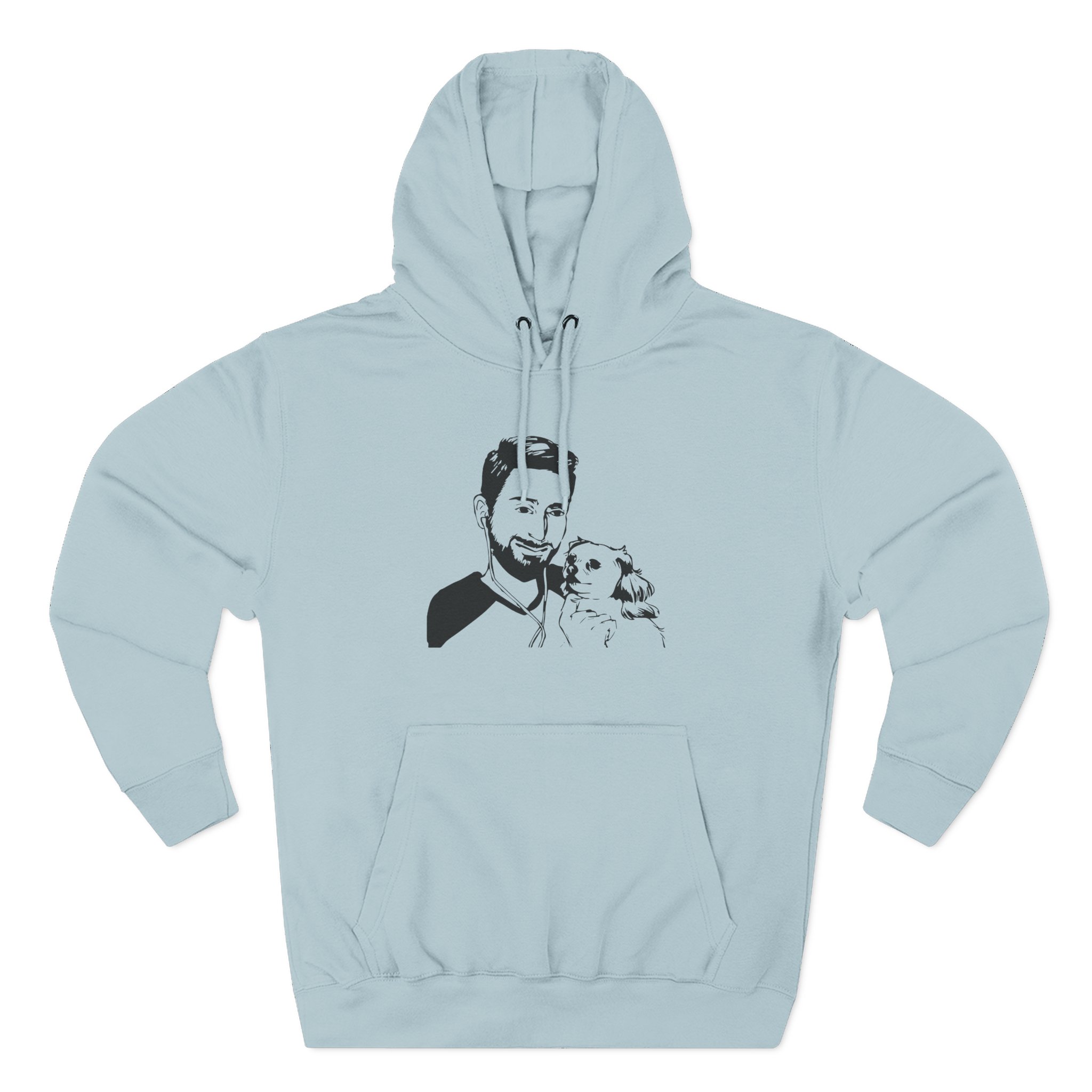 Atrioc Three-Panel Fleece Hoodie