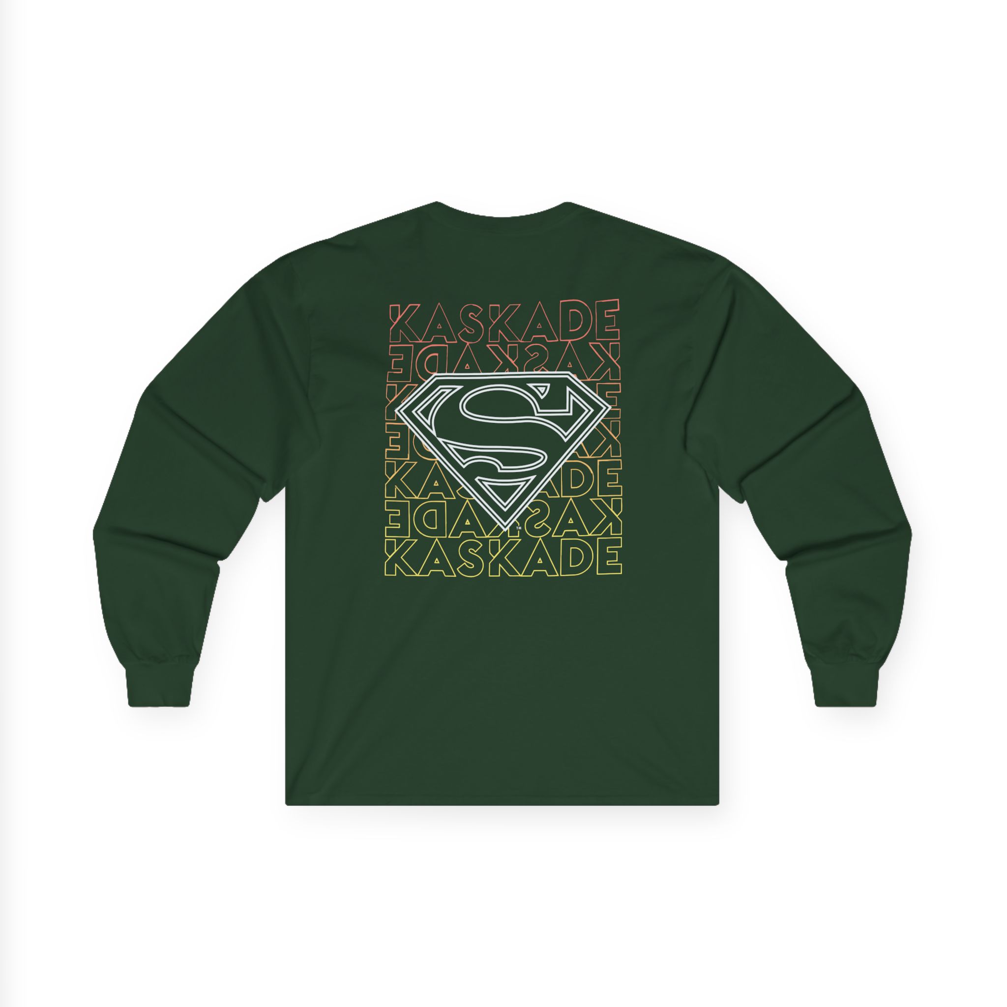 Kaskade X Superman Stacked Unisex Ultra Cotton Long Sleeve Tee